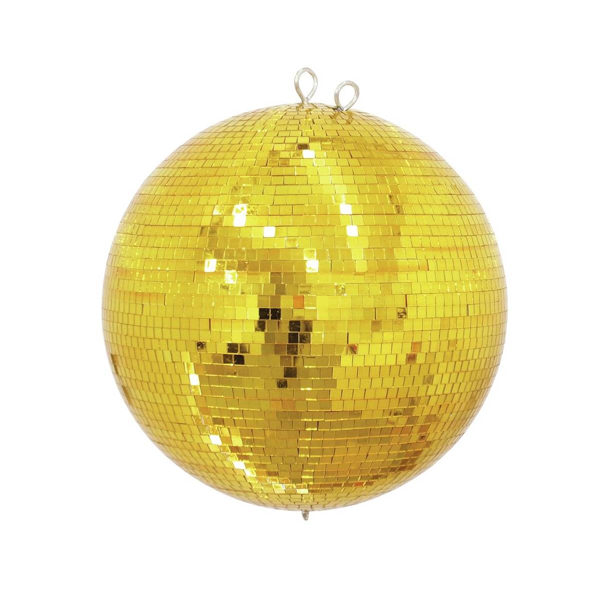 Spiegelkugel 30cm gold Safety Discokugel Mirrorball Disko Partykugel Dekokugel