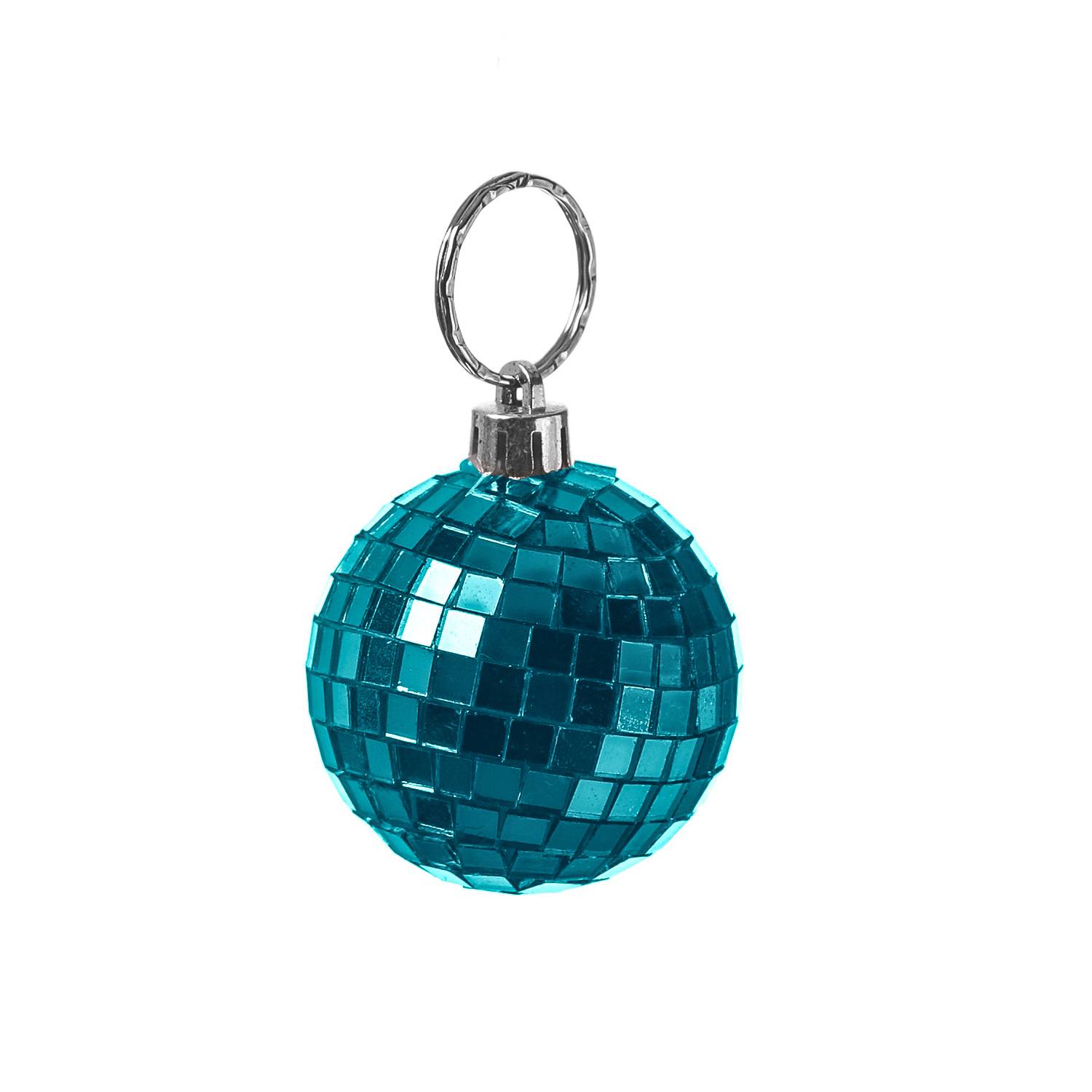 Spiegelkugel 5cm blau Mini Discokugel Mirrorball Disko Partykugel Dekokugel
