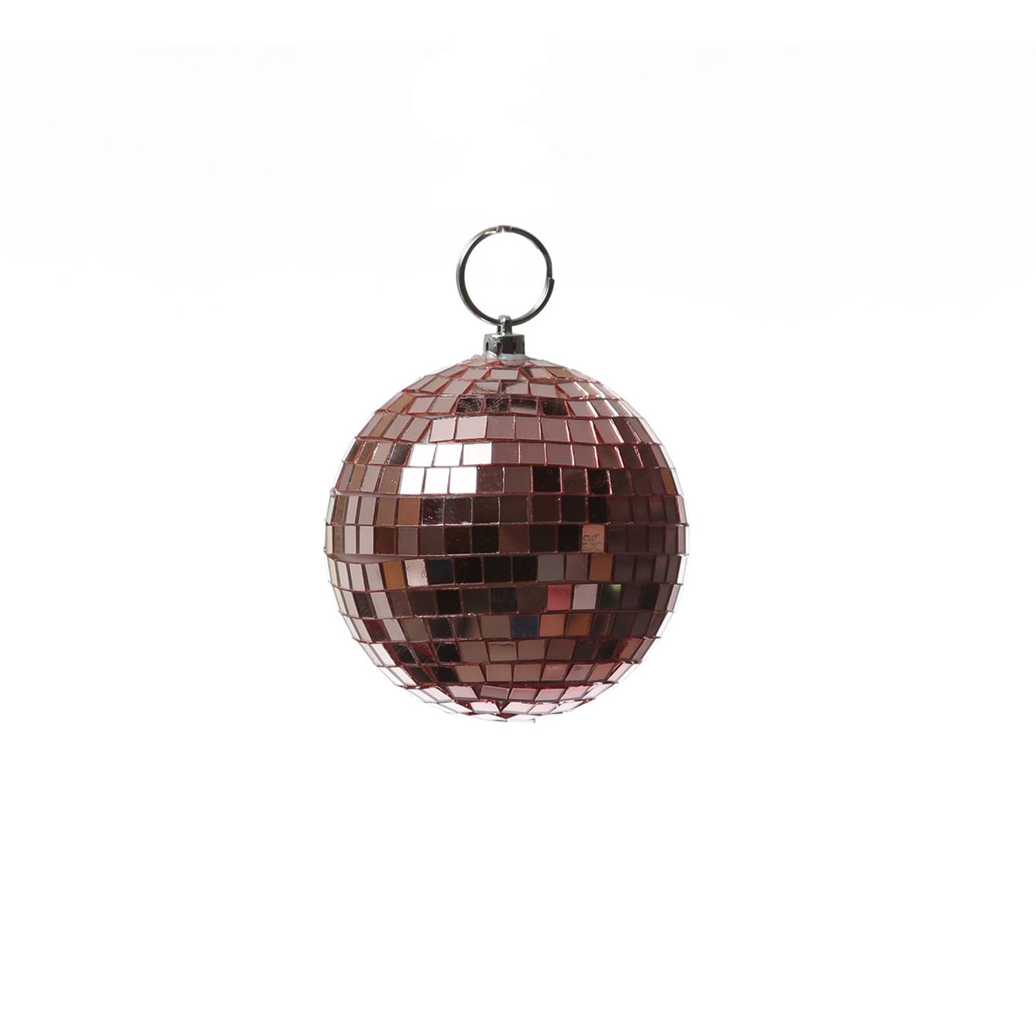 Spiegelkugel 10cm kupfer Discokugel Mirrorball Disko Partykugel Dekokugel