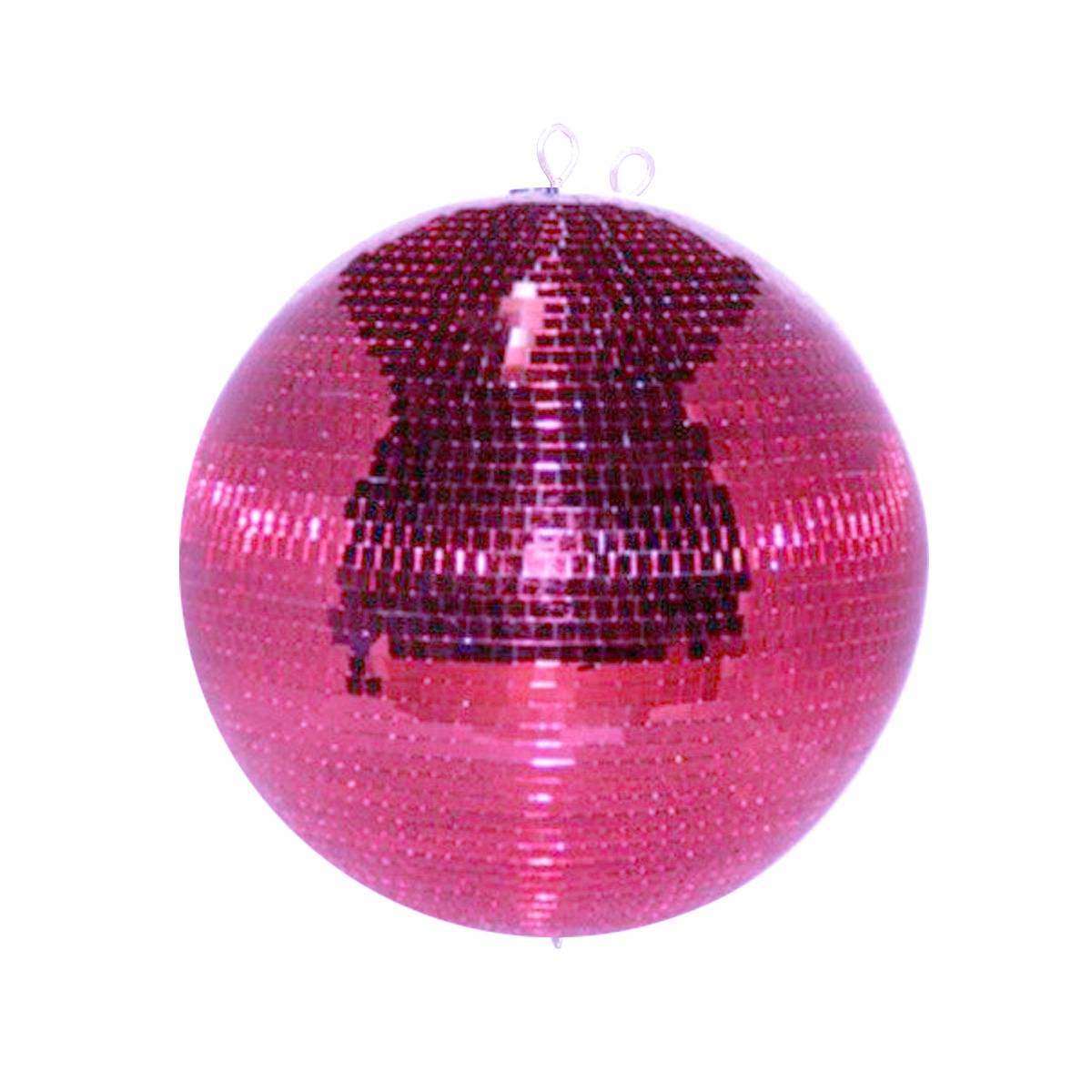 Spiegelkugel 40cm pink Safety Discokugel Mirrorball Disko partykugel Dekokugel