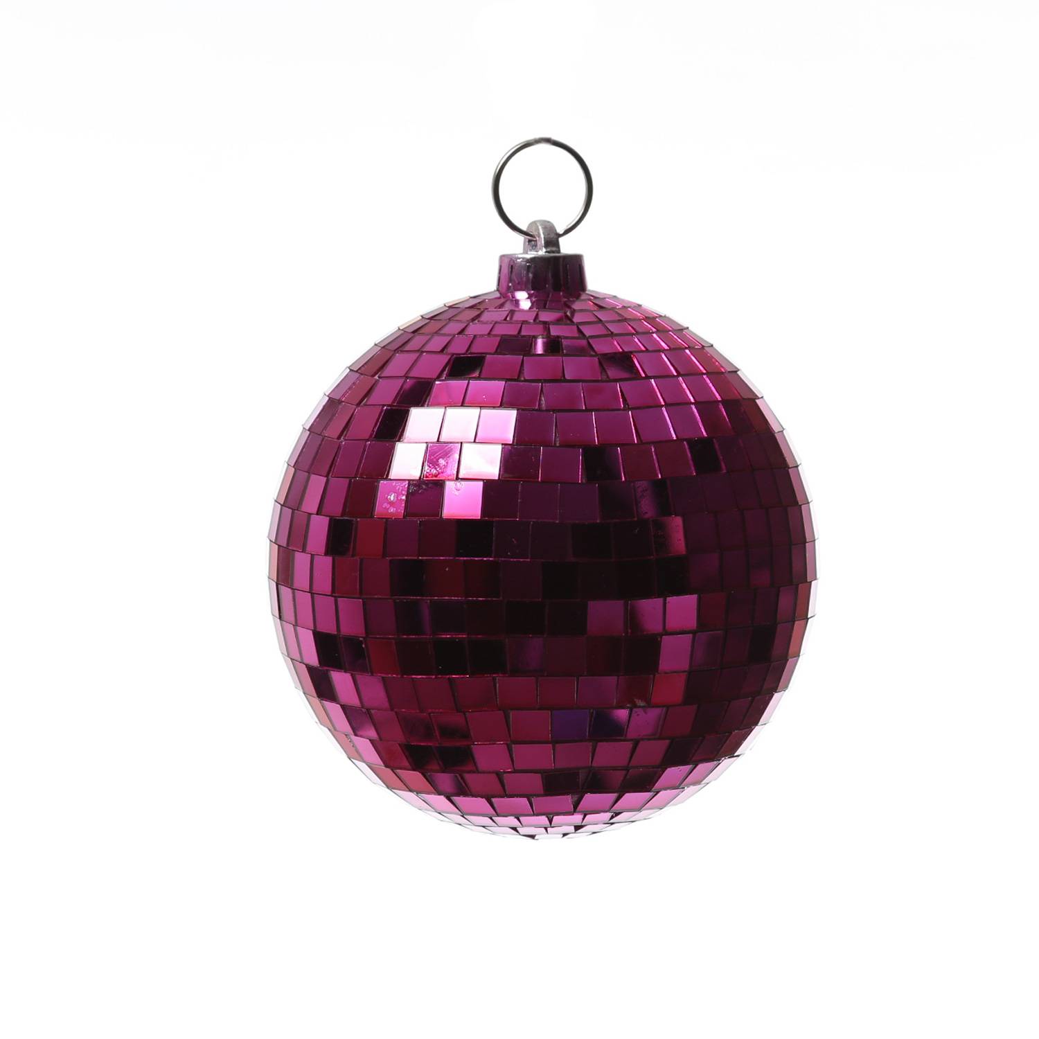 Spiegelkugel 15cm pink Discokugel Mirrorball Disko Partykugel Dekokugel