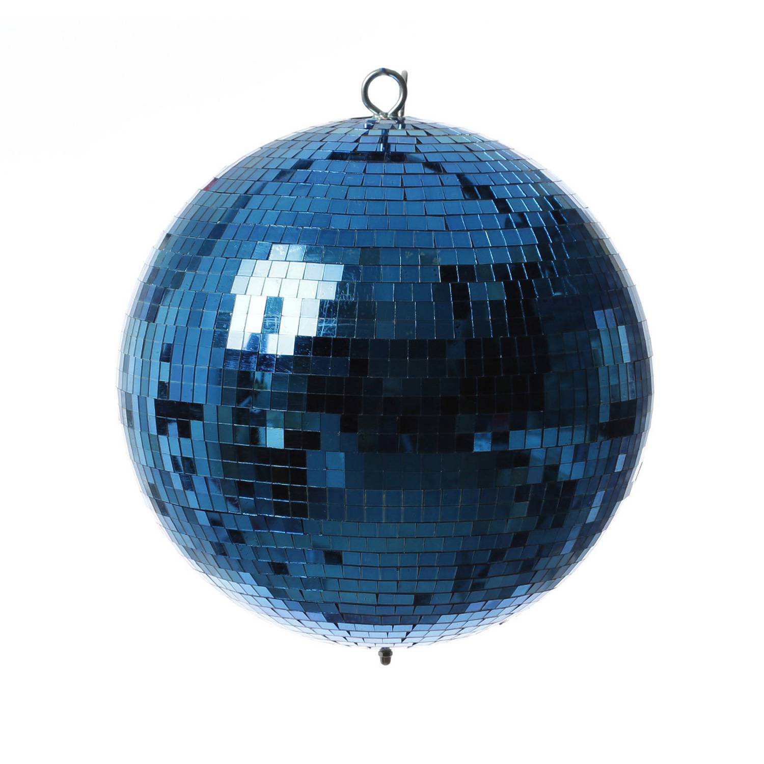 Spiegelkugel 30cm blau Safety Discokugel Mirrorball Disko Partykugel Dekokugel
