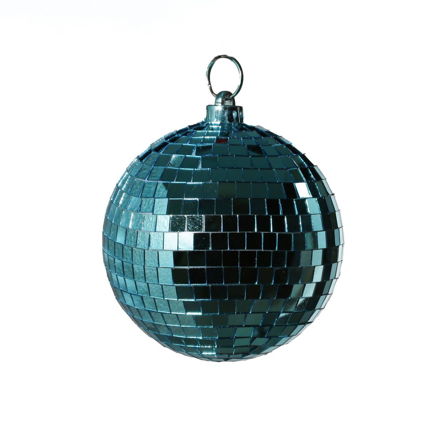 Spiegelkugel 15cm blau Discokugel Mirrorball Disko Partykugel Dekokugel