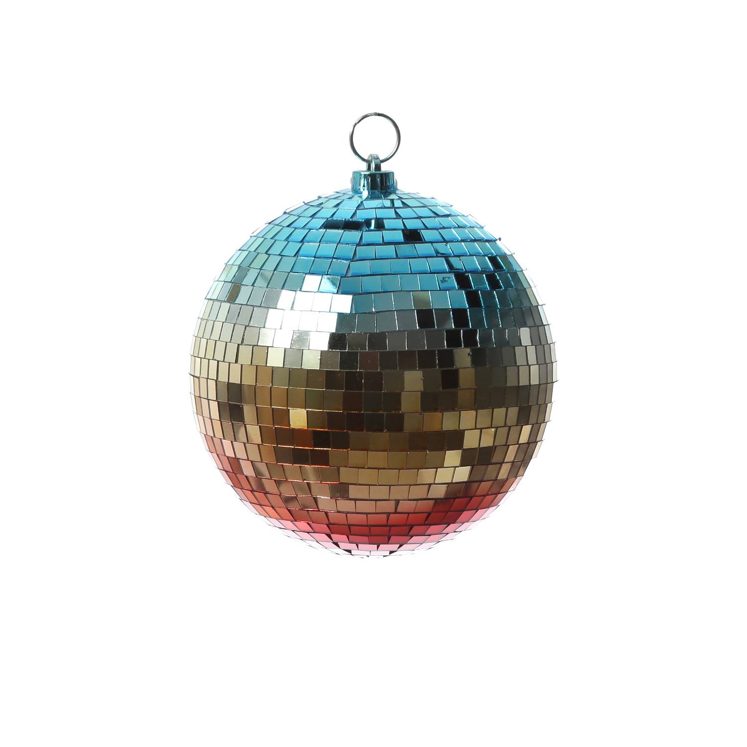 Spiegelkugel 20cm Regenbogen Discokugel Mirrorball Disko Partykugel Dekokugel