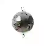 Spiegelkugel 20cm silber Discokugel 2 Ösen für Werbe-Dekozwecke Schaufenster Spiegelkugel 20cm silber Discokugel 2 Ösen für Werbe-Dekozwecke Schaufenster