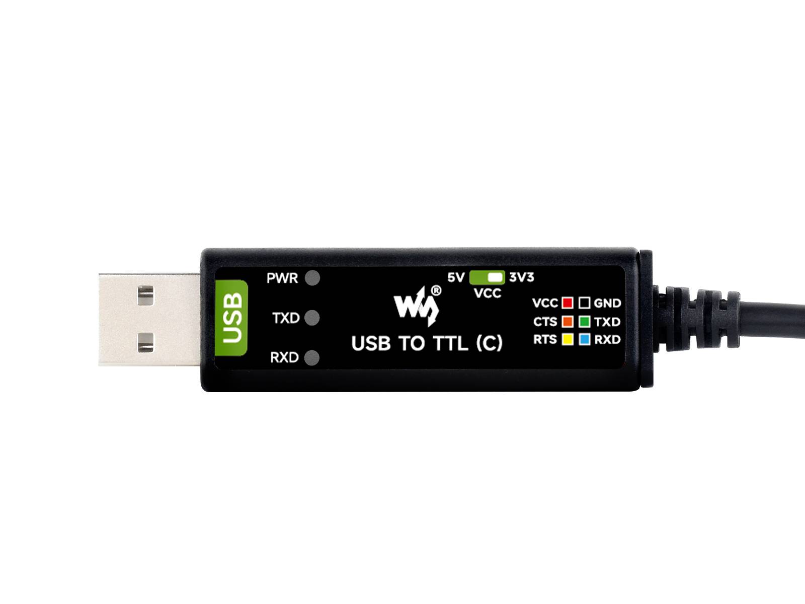 WaveShare Industrial USB TO TTL (C) 6Pin Serial Cable (FT232RNL)