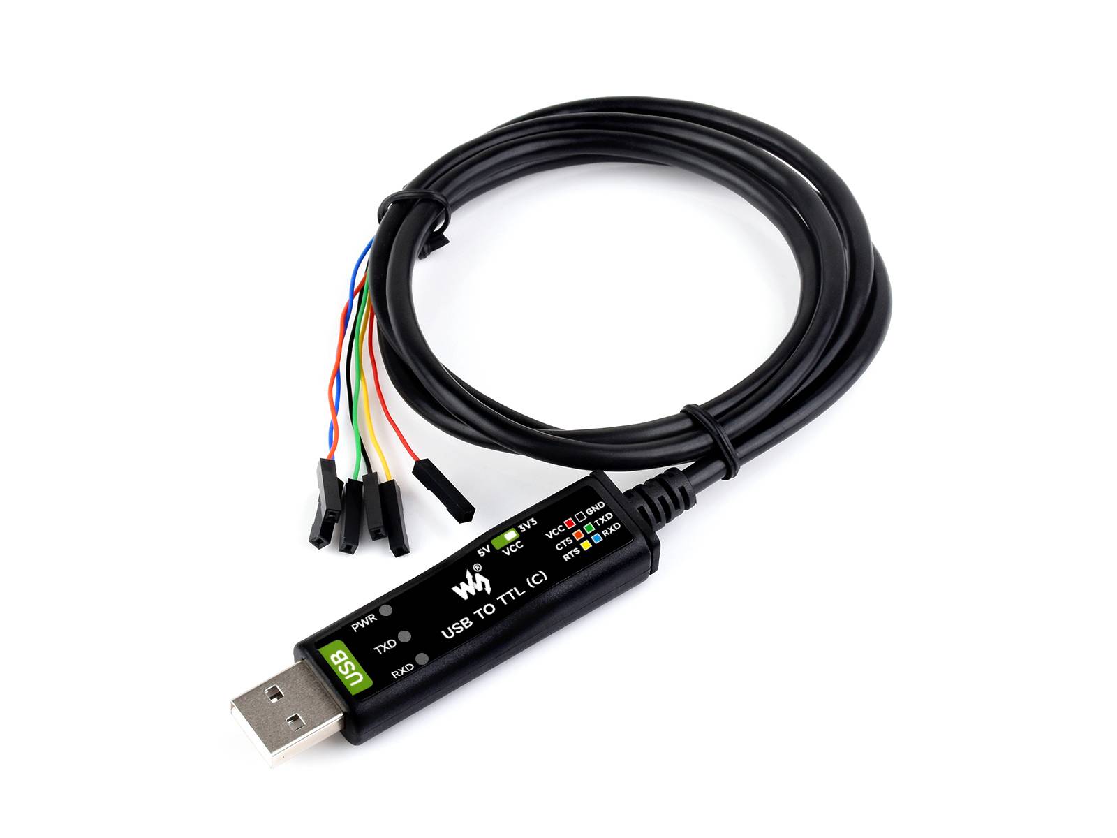 WaveShare Industrial USB TO TTL (C) 6Pin Serial Cable (FT232RNL)