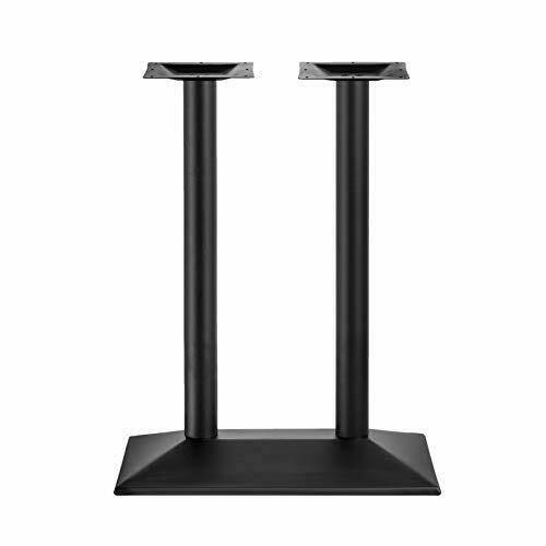 Tischgestell schwarz "München" Tischbeine Tischfuß Tischuntergestell Tisch Legs Doppelte Version 110cm