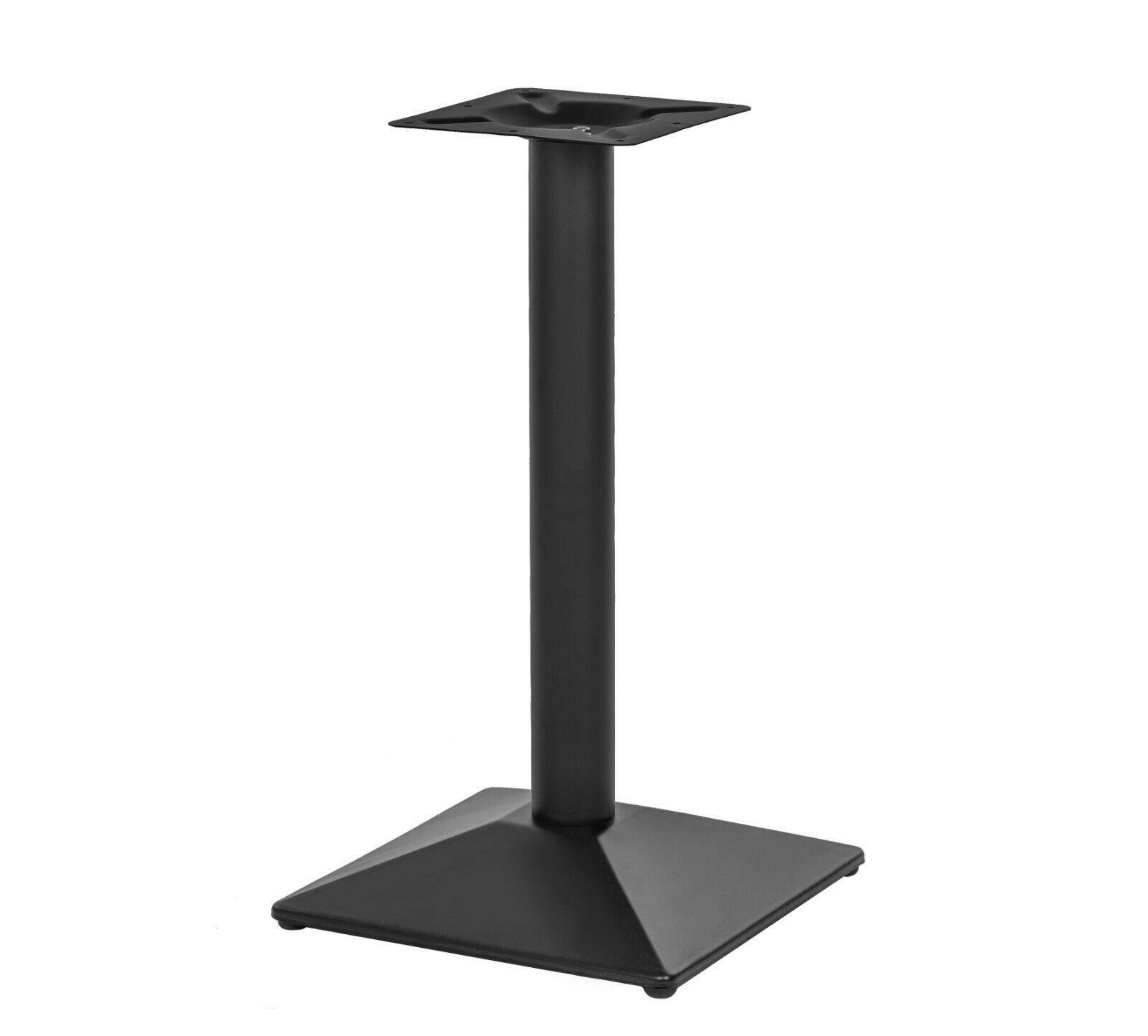 Tischgestell schwarz "München" Tischbeine Tischfuß Tischuntergestell Tisch Legs Single Version 72cm