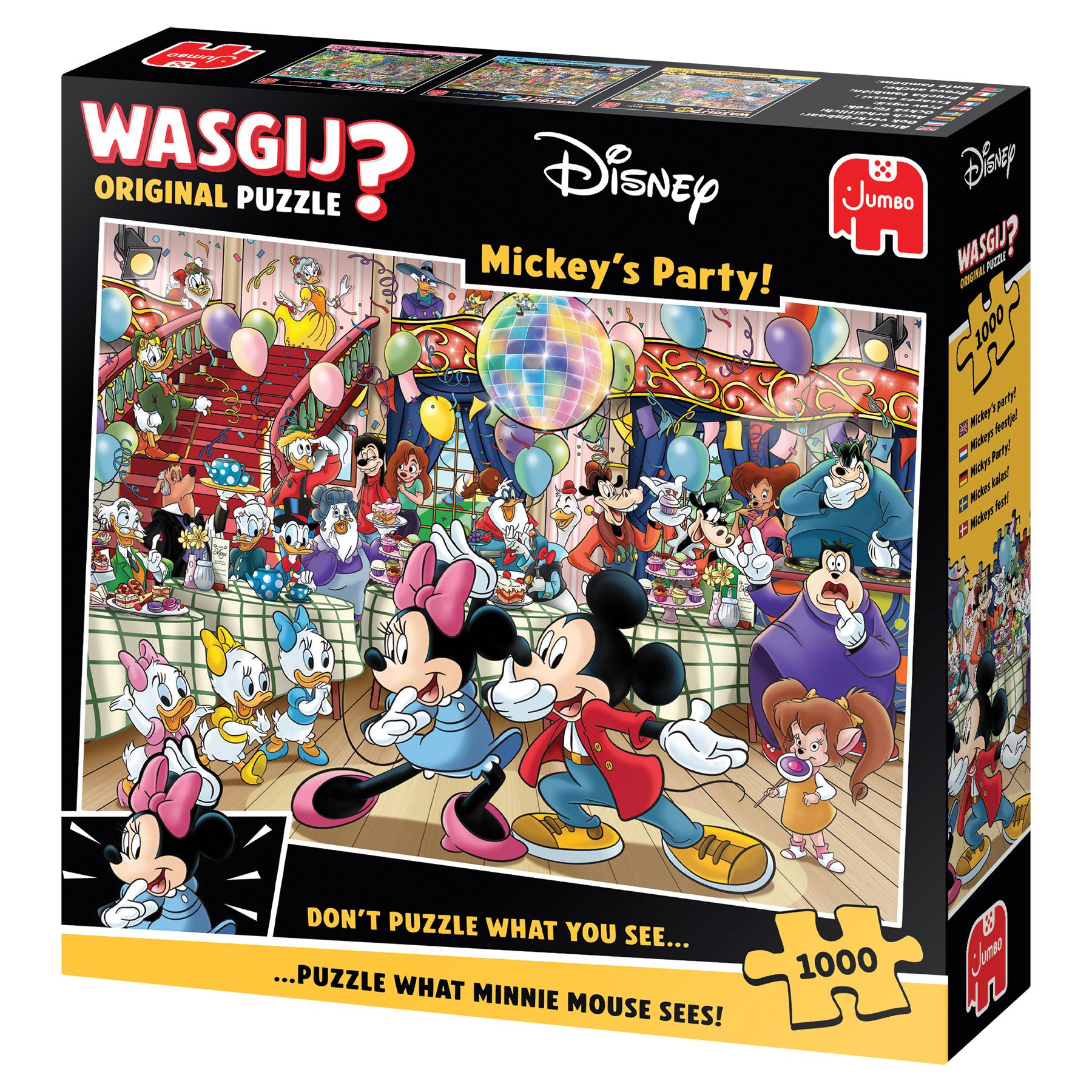 Wasgij Original, Disney Mickeys Party, 1000 Teile Puzzle