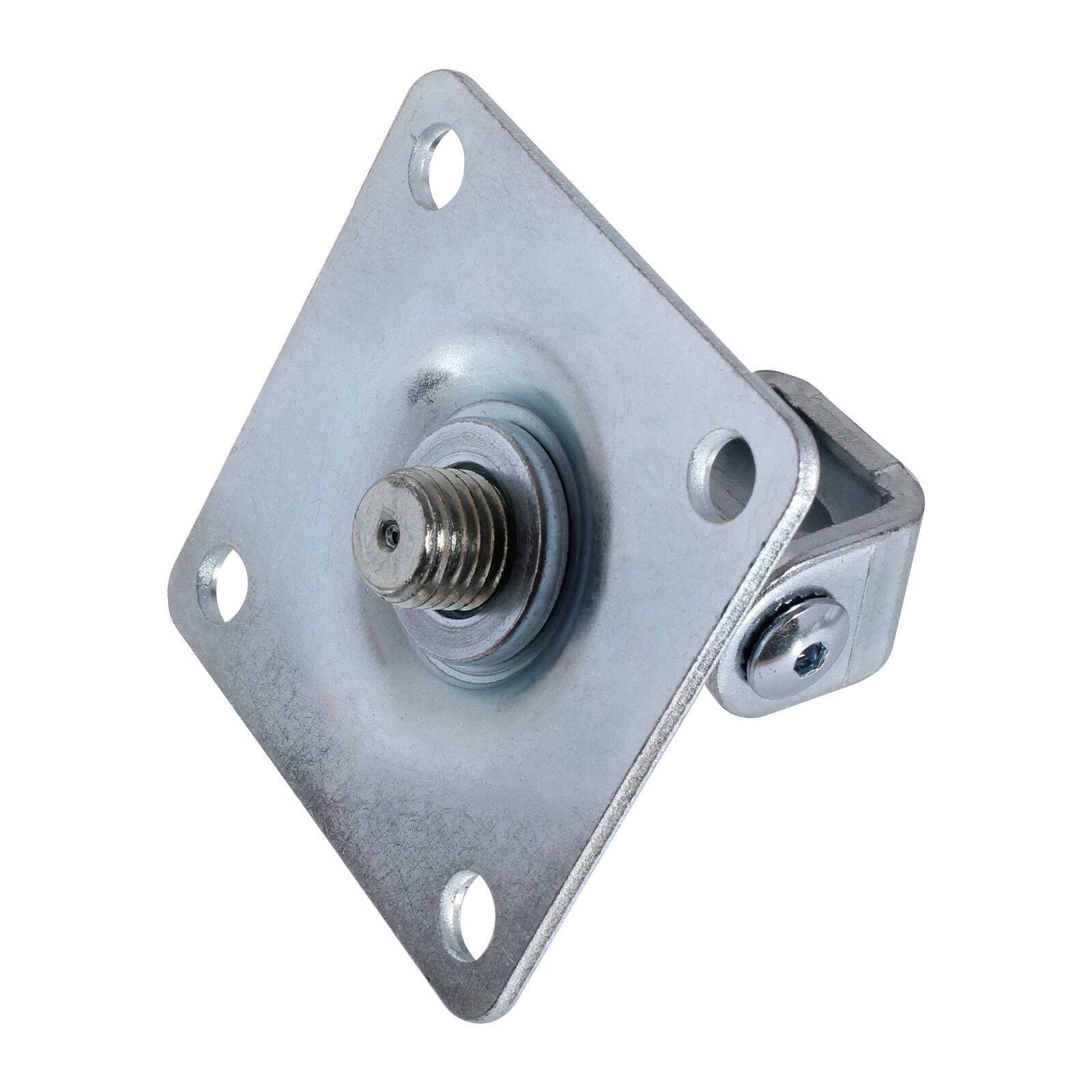 Torband Anschweißband verstellbar Metalltor Tor Anschraubplatte Scharnier Stahl B 16mm