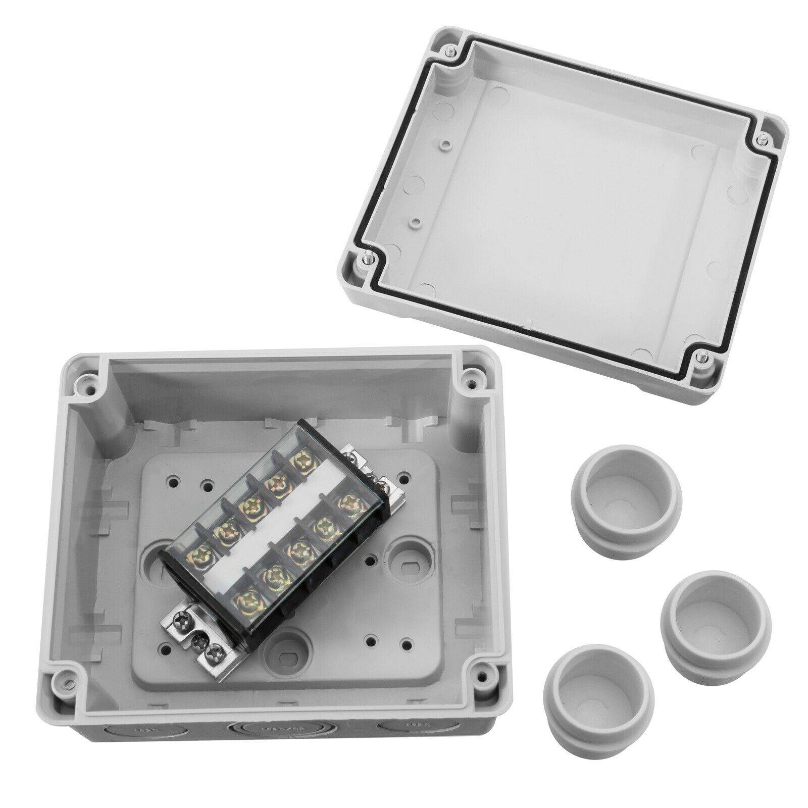 Verteilerdose Abzweigdose Abzweigkasten Aufputz Klemmdose Verteilerbox Dose 140x120x70mm
