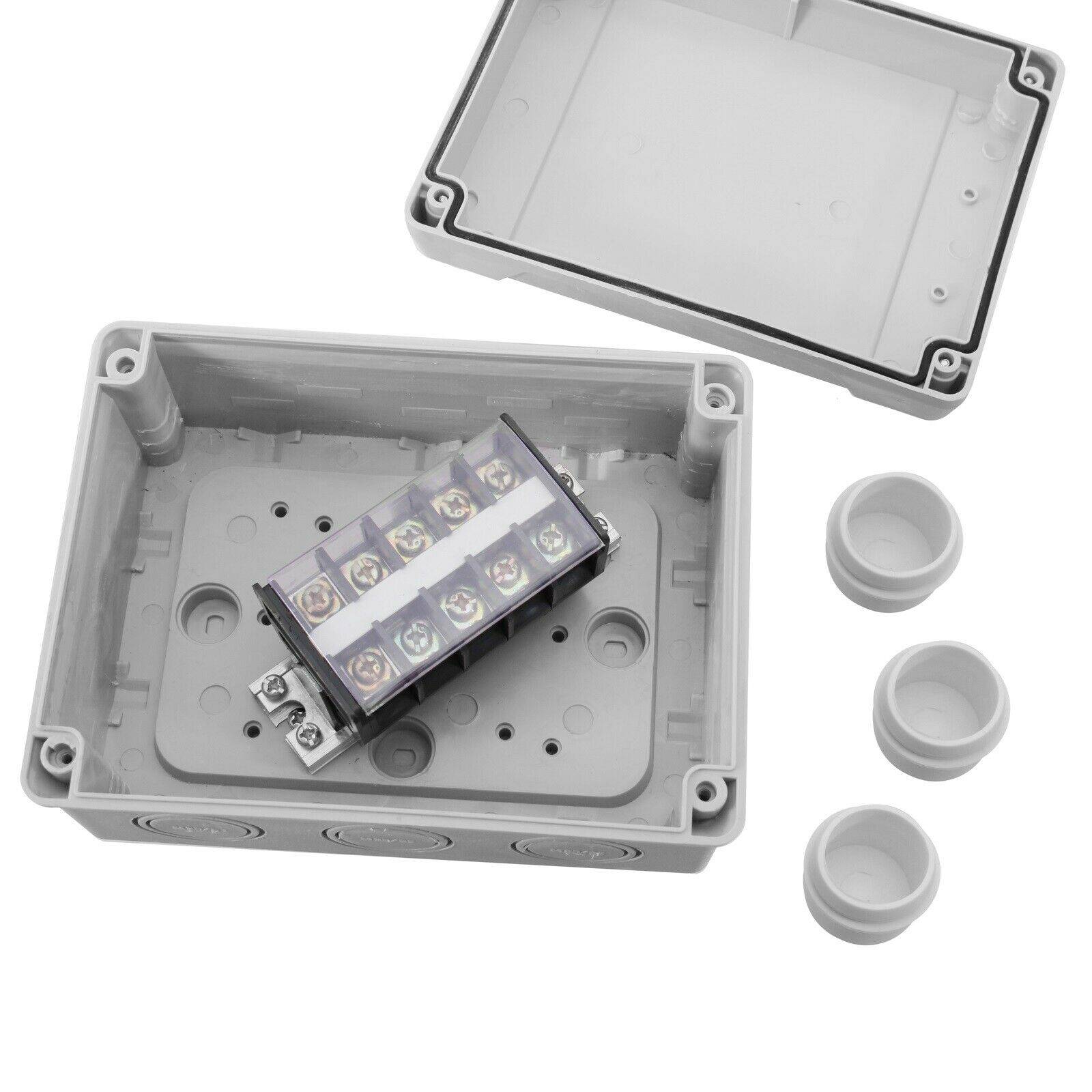 Verteilerdose Abzweigdose Abzweigkasten Aufputz Klemmdose Verteilerbox Dose 170x125x80mm