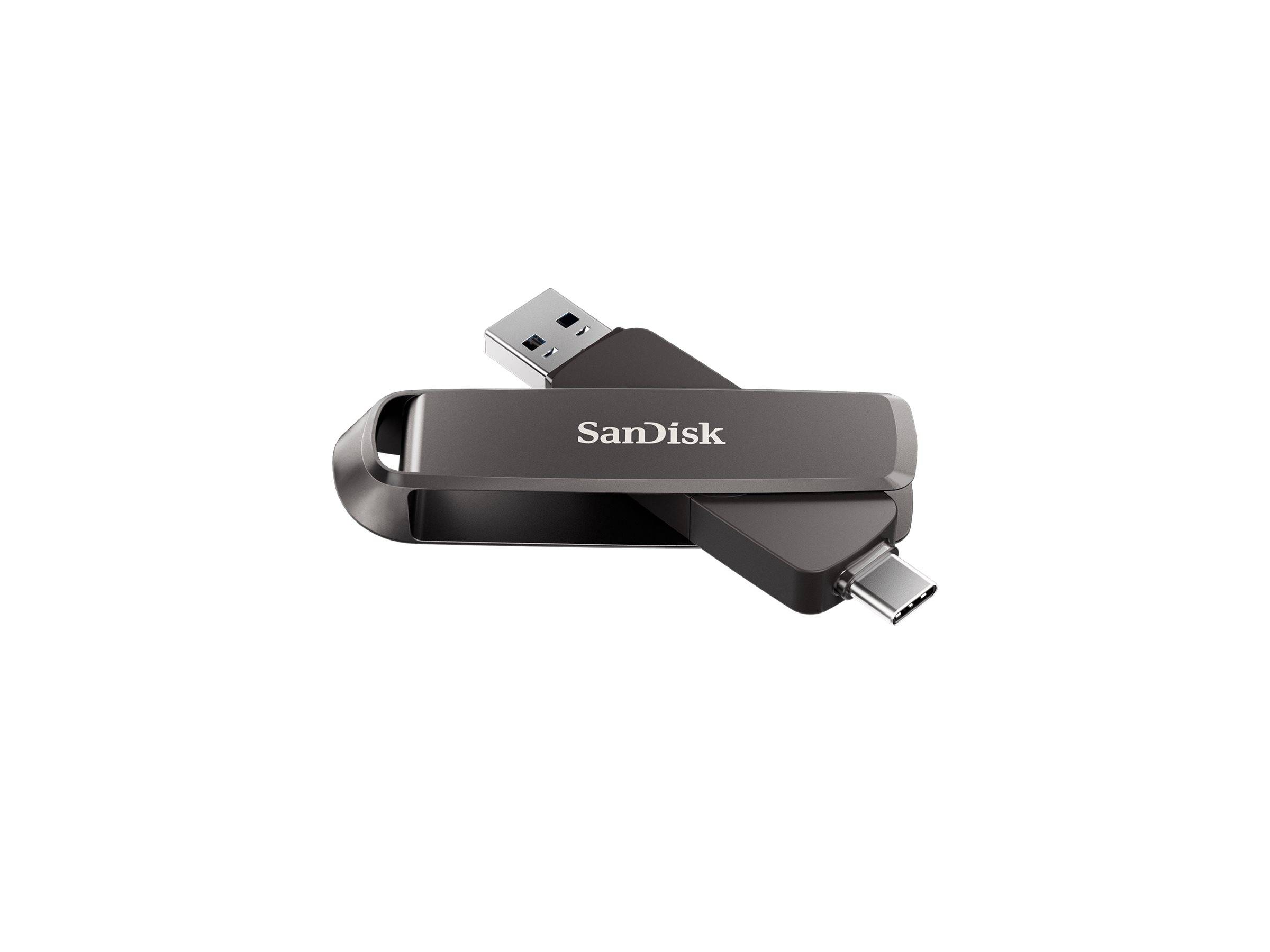 SanDisk Extreme PRO Dual Drive - USB-Flash-Laufwerk256 GB - USB 3.2 Gen 2 /