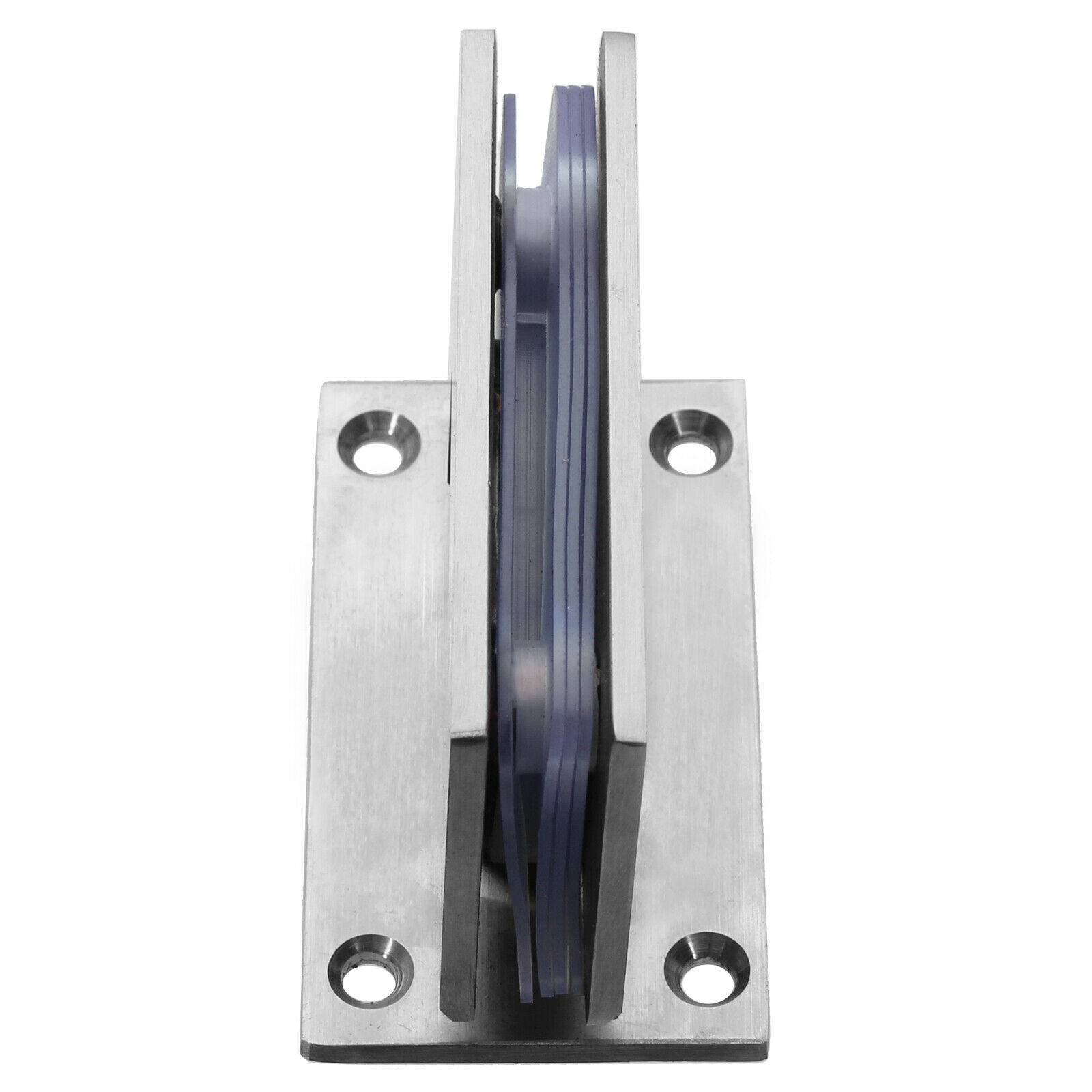 Edelstahl Glastür Scharnier 10mm Glas Türbeschlag Glastürbeschlag Dusche Bad Wand / Glas A