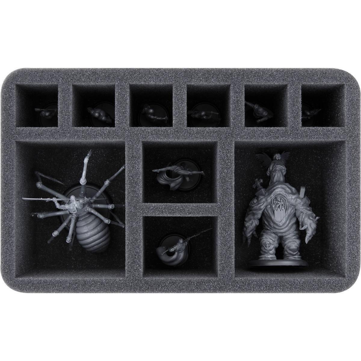 HS080A016 - HS080A016 Feldherr Schaumstoffeinlage für Malifaux - 10 Fächer