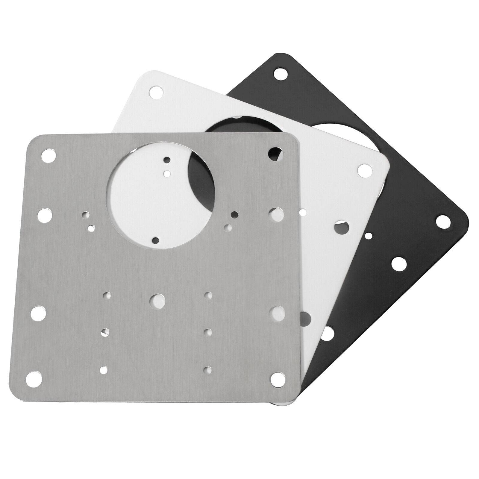 Topfband Reparatur Platte Schranktürscharnier defekte Scharnier Schrank SET KIT Schwarz