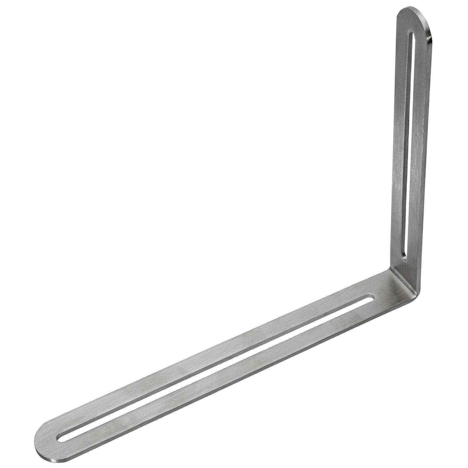 Edelstahl Winkelverbinder Langloch Winkel Langlochwinkel Verbinder Holzverbinder 165x200x24mm