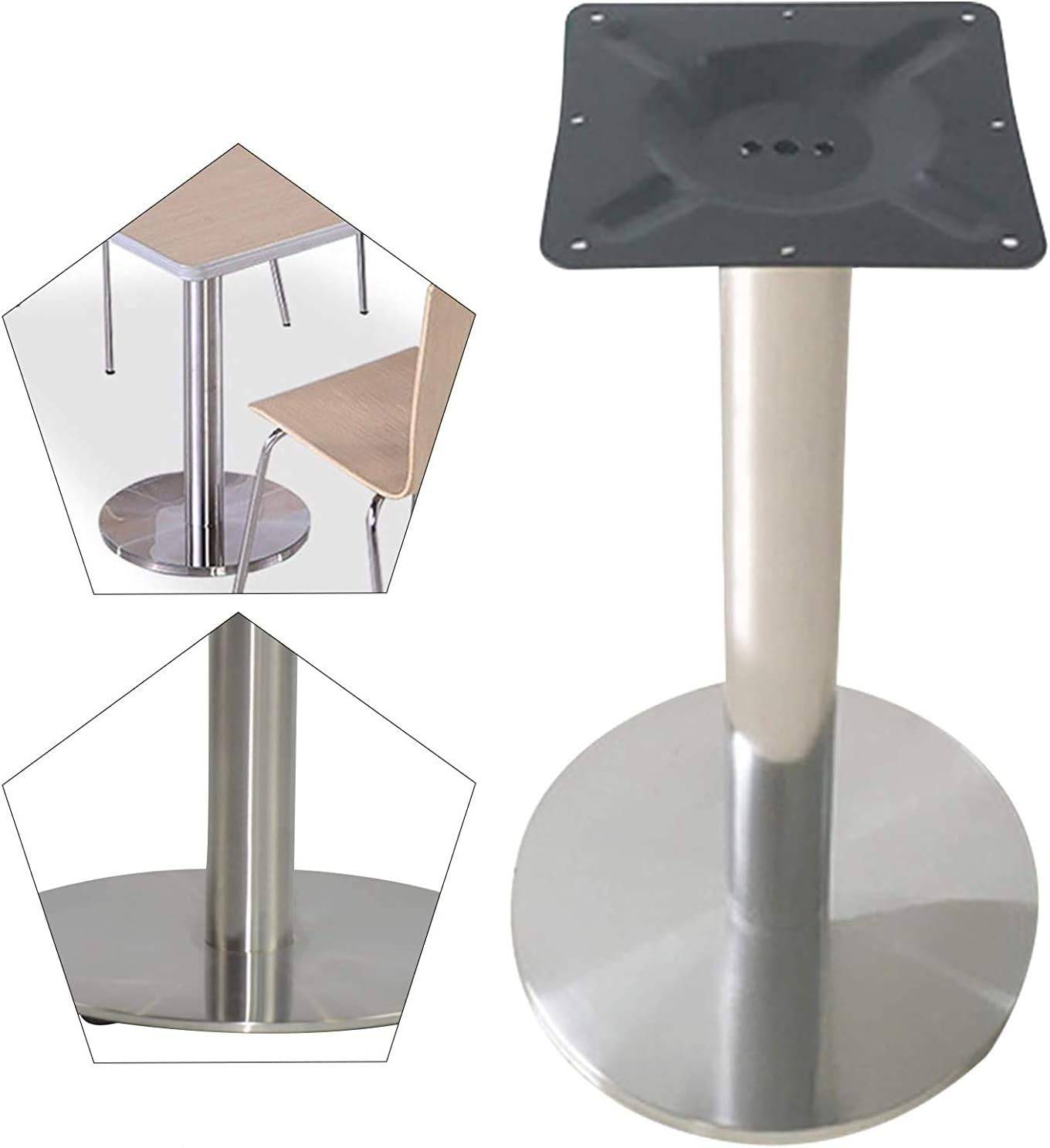 Edelstahl Tischgestell Untergestell Tischfuß Bistrotisch Bistro Gastro Tisch Rund