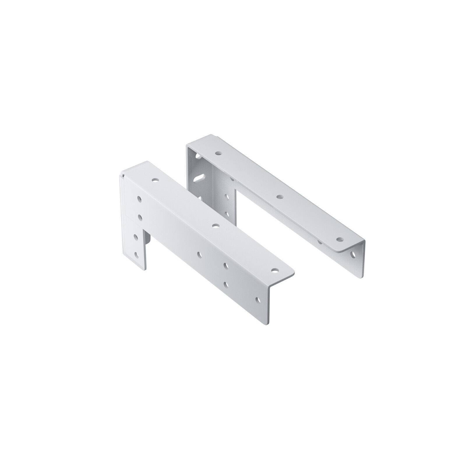 Regalhalterung Regalträger Regalhalter Regal Winkel Wand verdeckte Montage Weiß 220x100mm