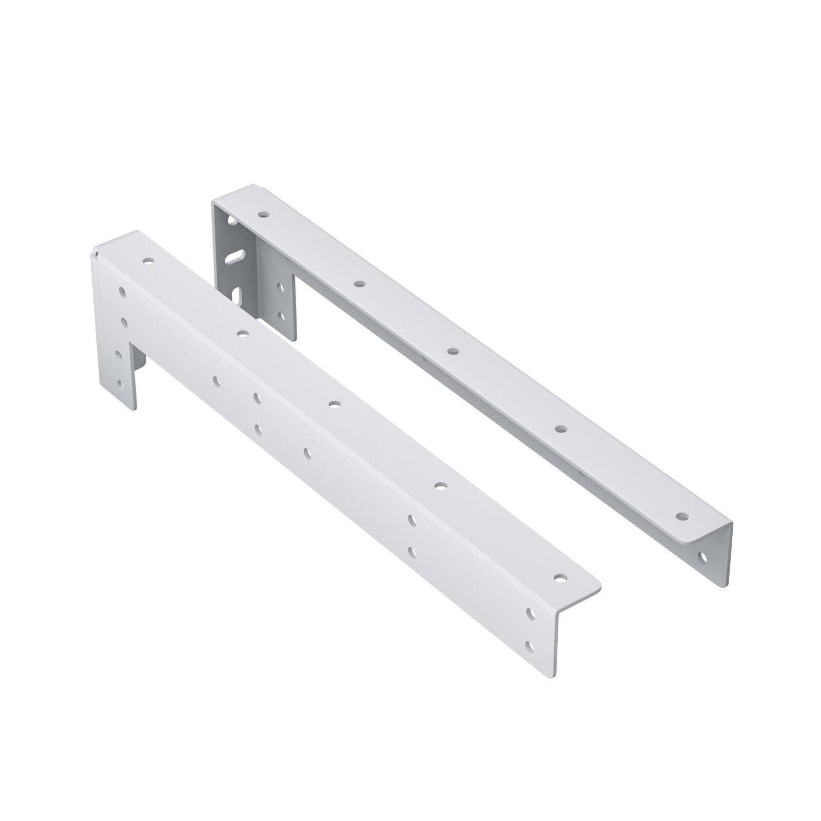 Regalhalterung Regalträger Regalhalter Regal Winkel Wand verdeckte Montage Weiß 350x100mm