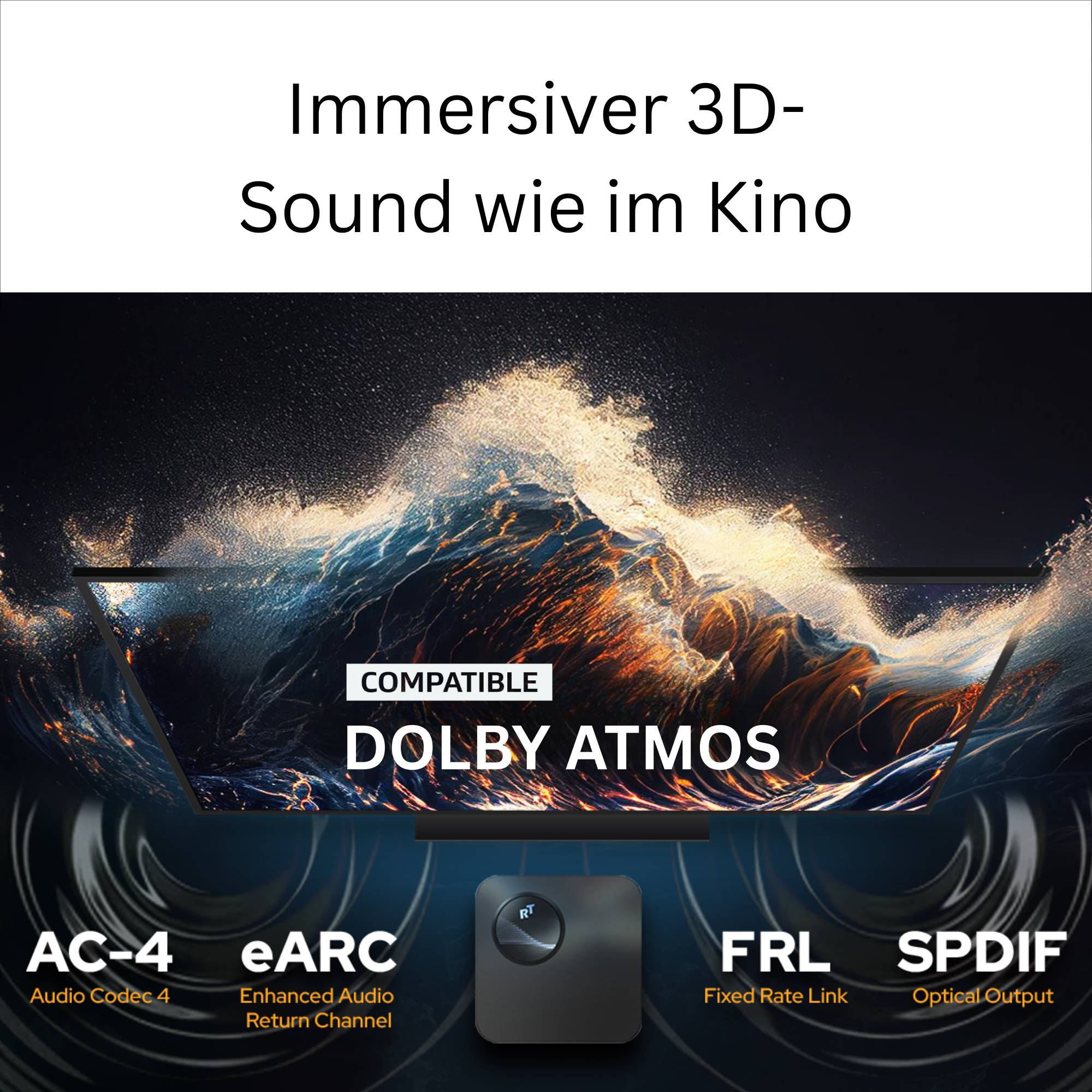 Google TV Box GX1 4K Streaming Player Android | Dolby Vision & Atmos | Chromecast Netflix Prime