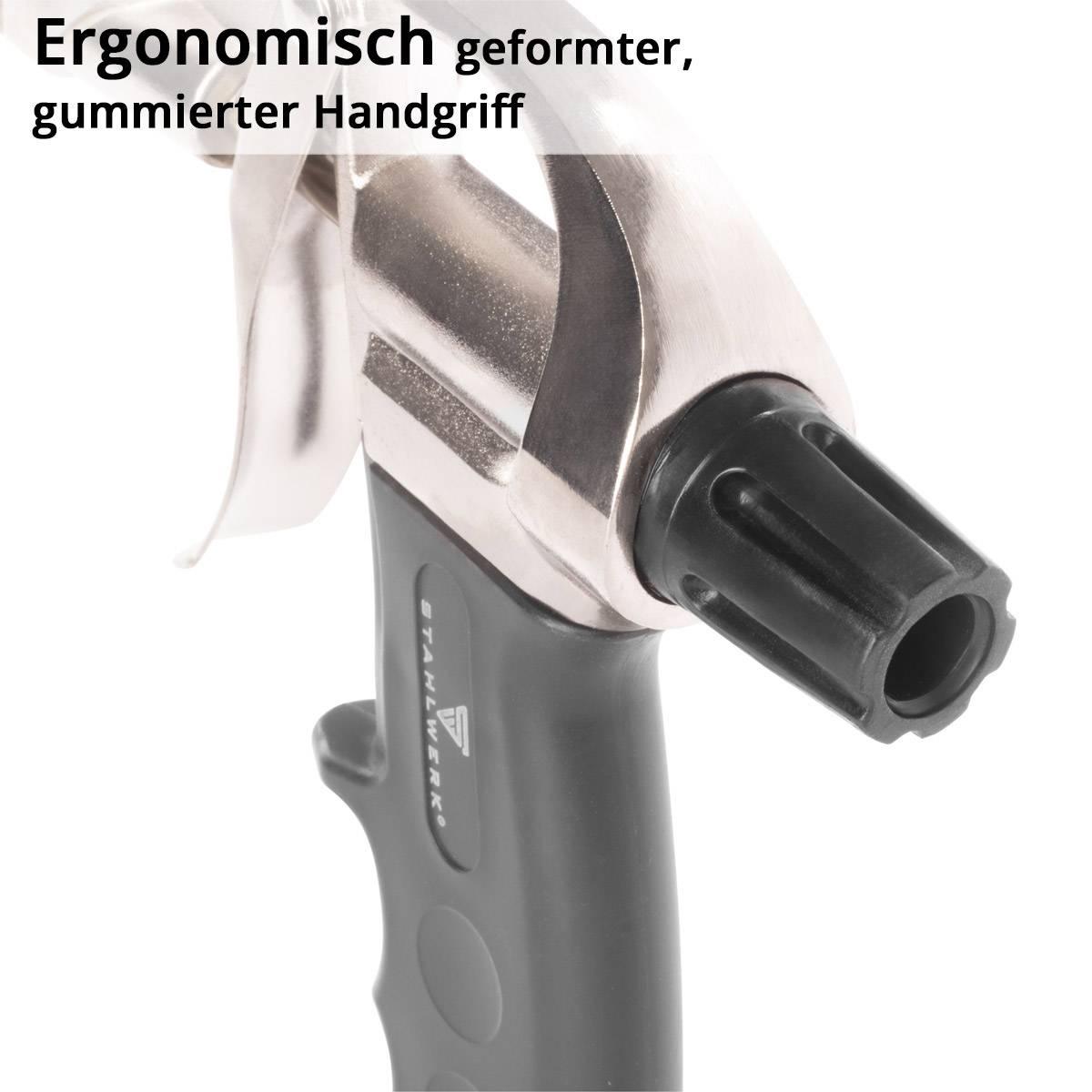 STAHLWERK Schaumpistole für PU Schaum | Bauschaumpistole aus Aluminium