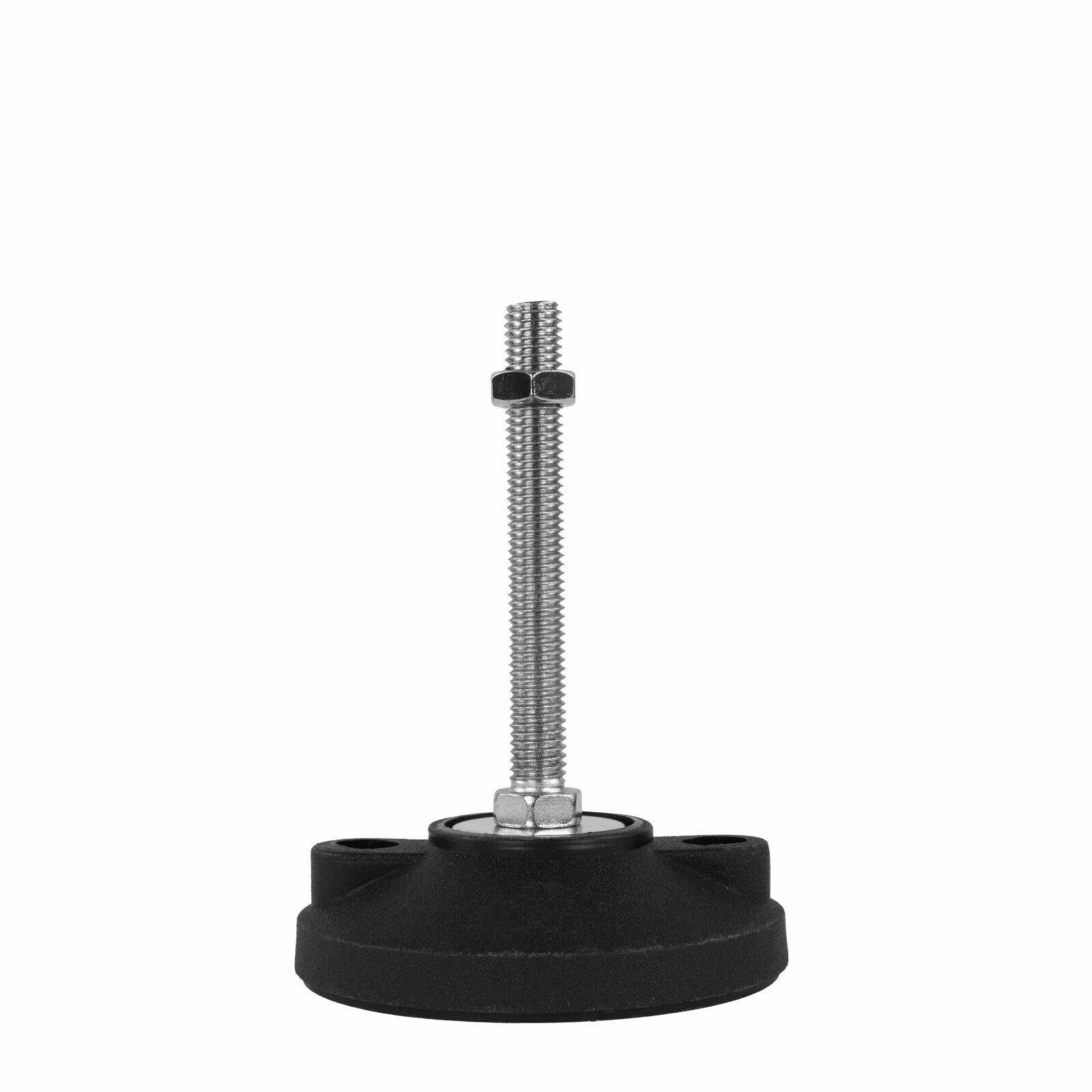 Maschinenfuß schuh Maschine Geräte Stell Fuß Füße Schuh neigbar höhenverstellbar Fest - Ø100x135mm / M12