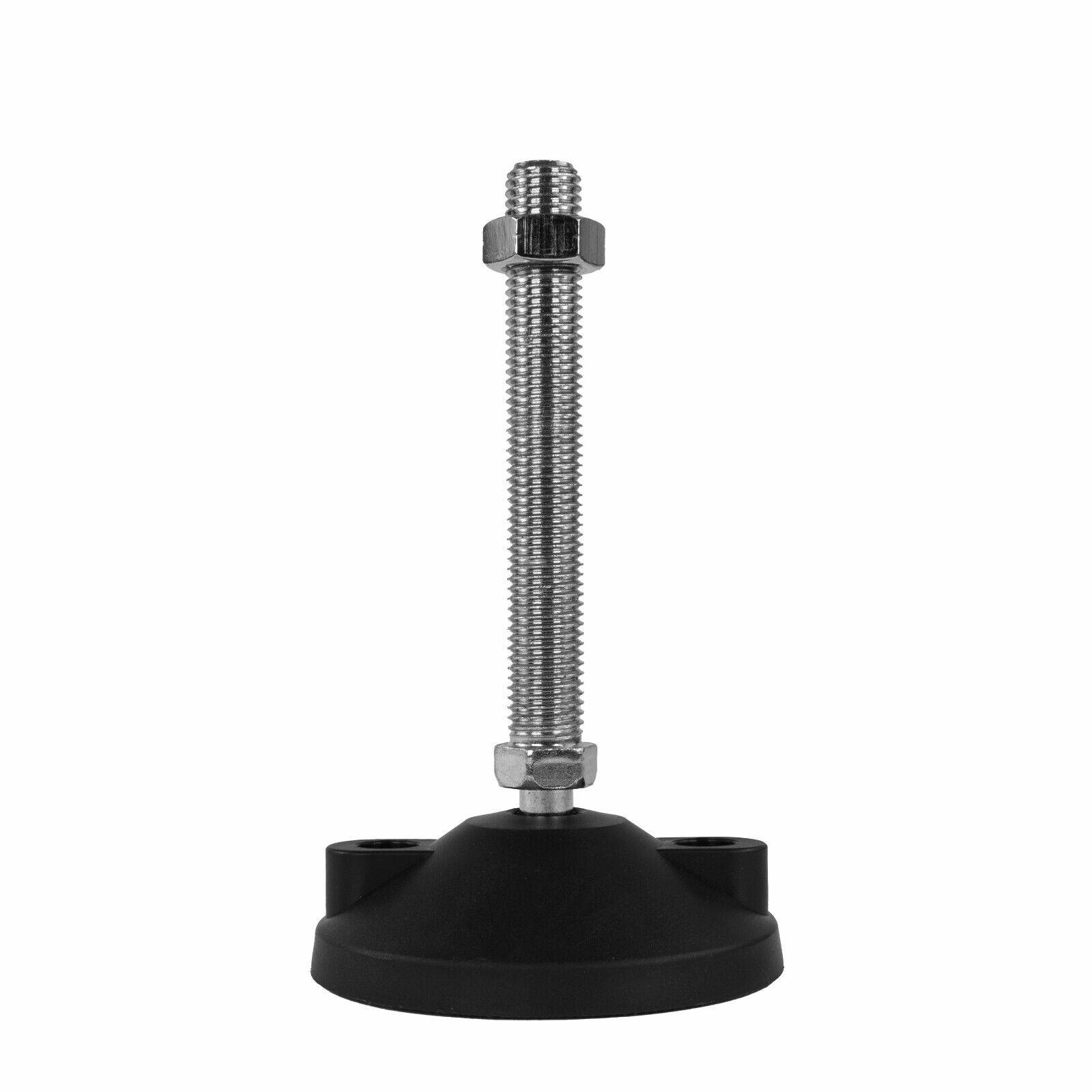 Maschinenfuß schuh Maschine Geräte Stell Fuß Füße Schuh neigbar höhenverstellbar Neigbar - Ø100x160mm / M16