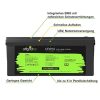 Offgridtec LiFePo4 Akku 12/300 12,8V 304Ah BMS integriert 3891Wh Offgridtec LiFePo4 Akku 12/300 12,8V 304Ah BMS integriert 3891Wh