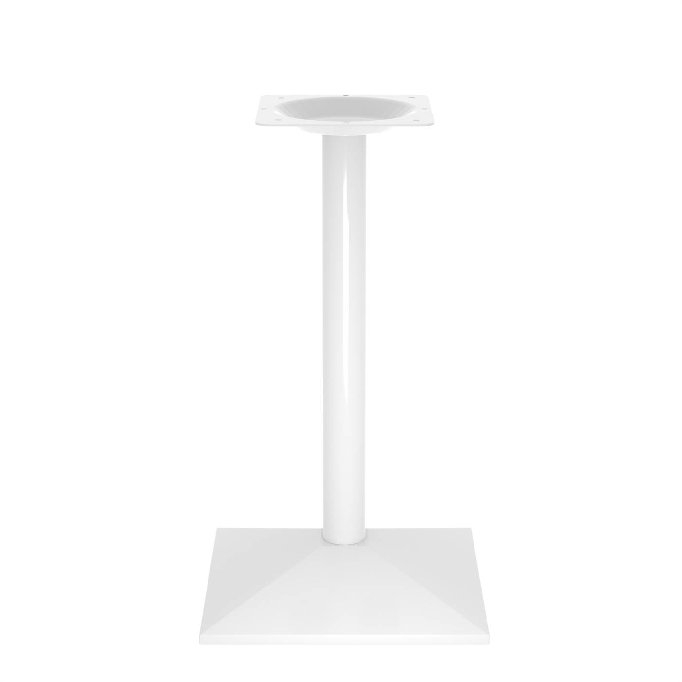 Tischgestell Modell „München“ Weiss in Single, Doppelt oder Stehtisch Variante zur Auswahl Single