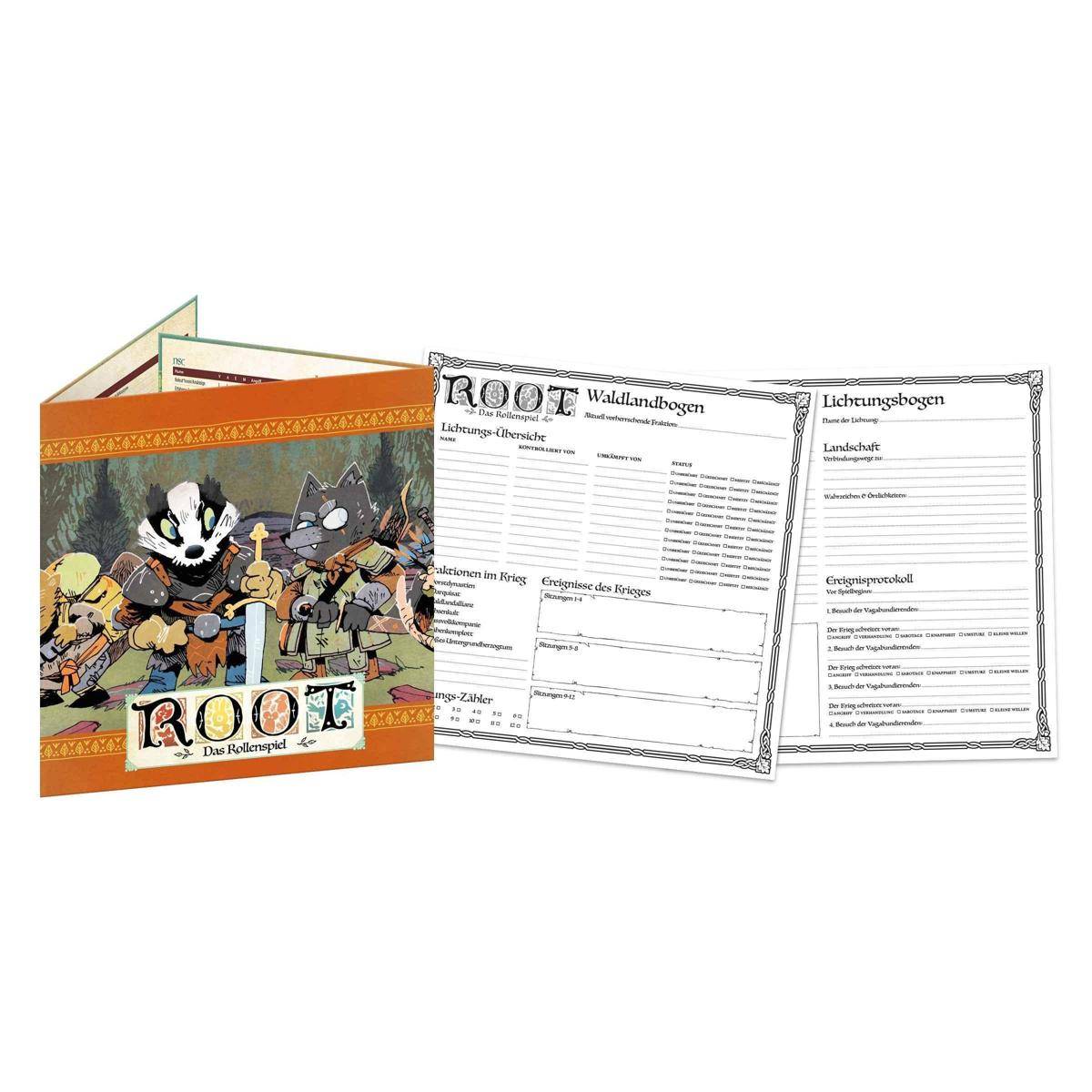 Root - Das Rollenspiel: Spielleitungsschirm-Set (DE)