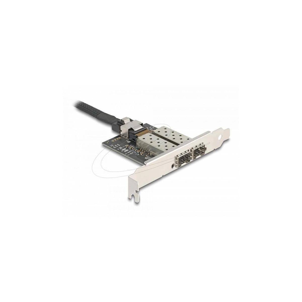 Delock Mini PCIe IO PCIe full size 2 x SFP Gigabit LAN