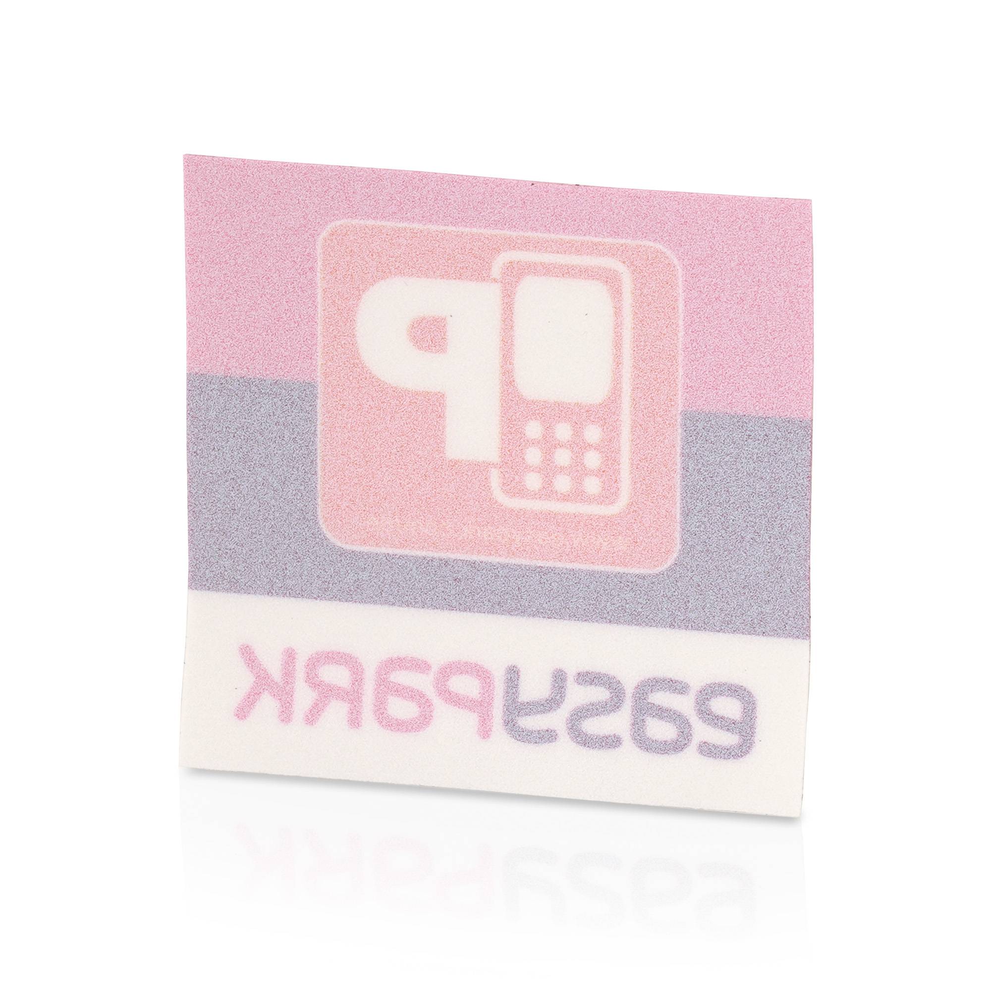 5x EASYPARK EASY PARK Hinterglasaufkleber Ticket Aufkleber Vignette KFZ Auto Park APP Sticker Parkplakette (6 x 6 cm, UV Schutz, wiederablösbar)