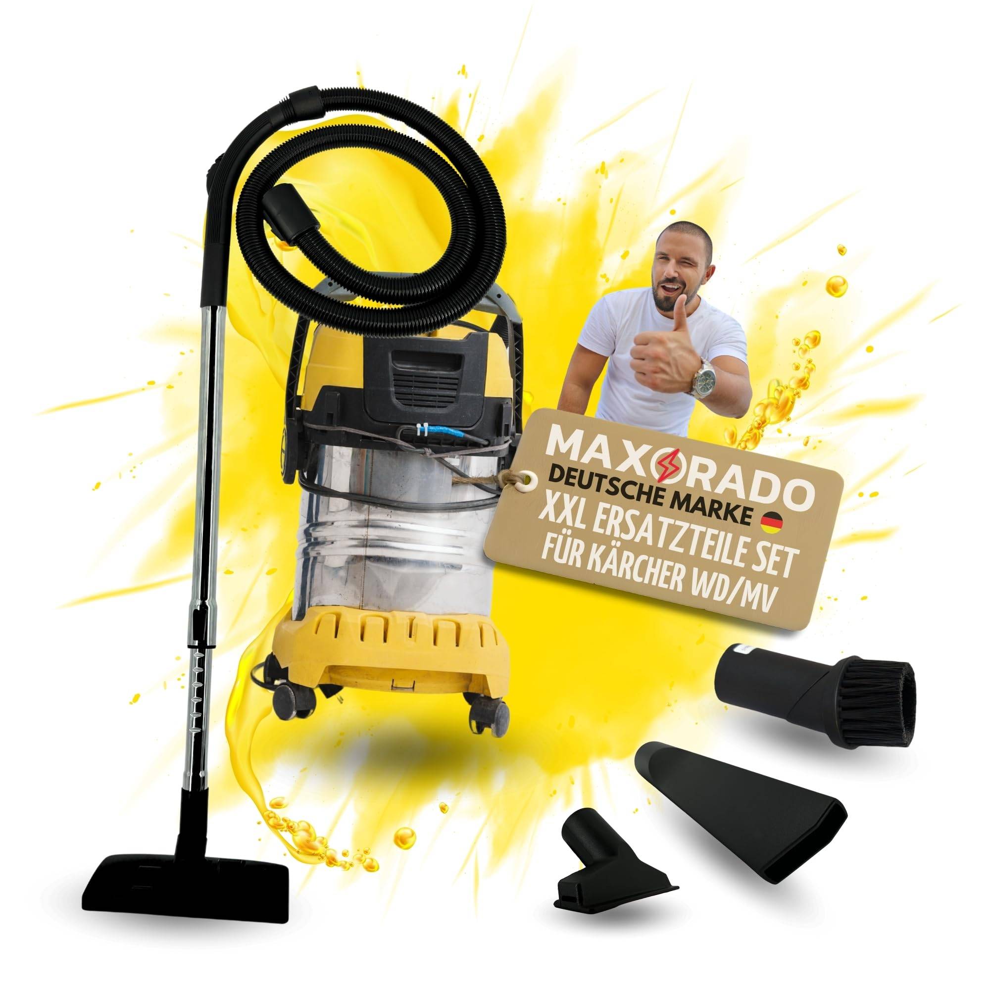 Ersatzteile Zubehör kompatibel mit Kärcher WD 5 Renovation Vac Kit 5.200 M P