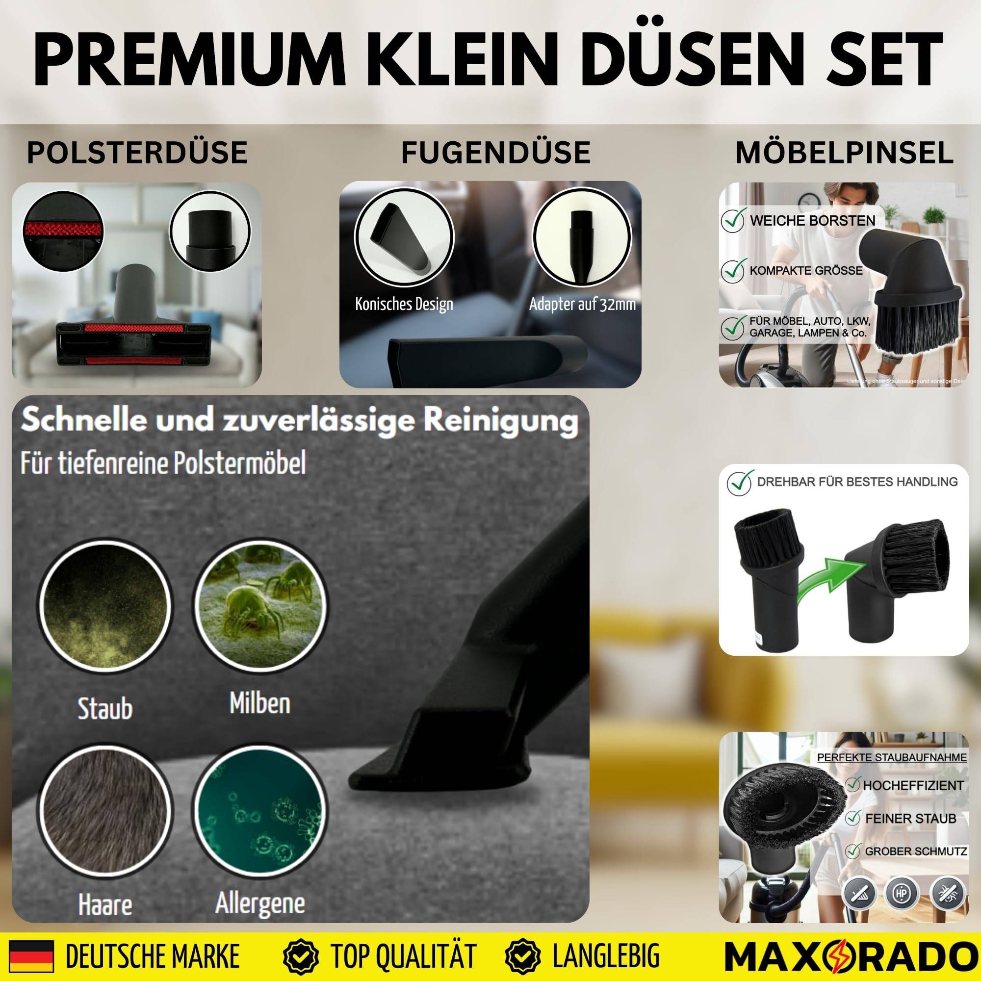 XXL Ersatzteile Set für Kärcher MV WD2 WD3 WD4 WD5 WD6 WD7 Nass- und Trockensauger Ersatzteil Staubsauger Schlauch Düse Rohr Zubehör WD 2 3 4 5 6