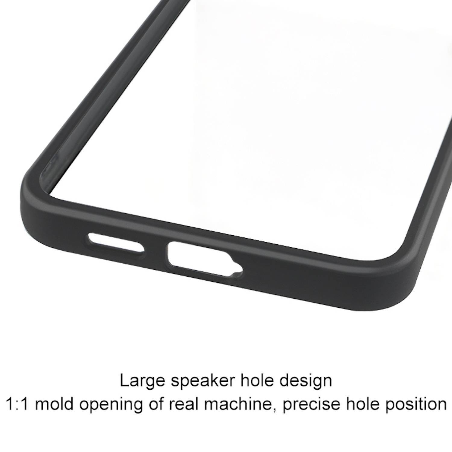Für Samsung Galaxy S25 Frosted TPU + Transparent PC Schutz Hülle Cover Schwarz