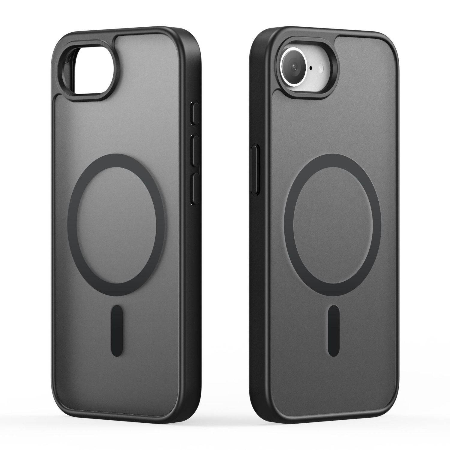 Für Apple iPhone 16e DUX DUCIS Series MagSafe TPU Hybrid Schutz Hülle Schwarz