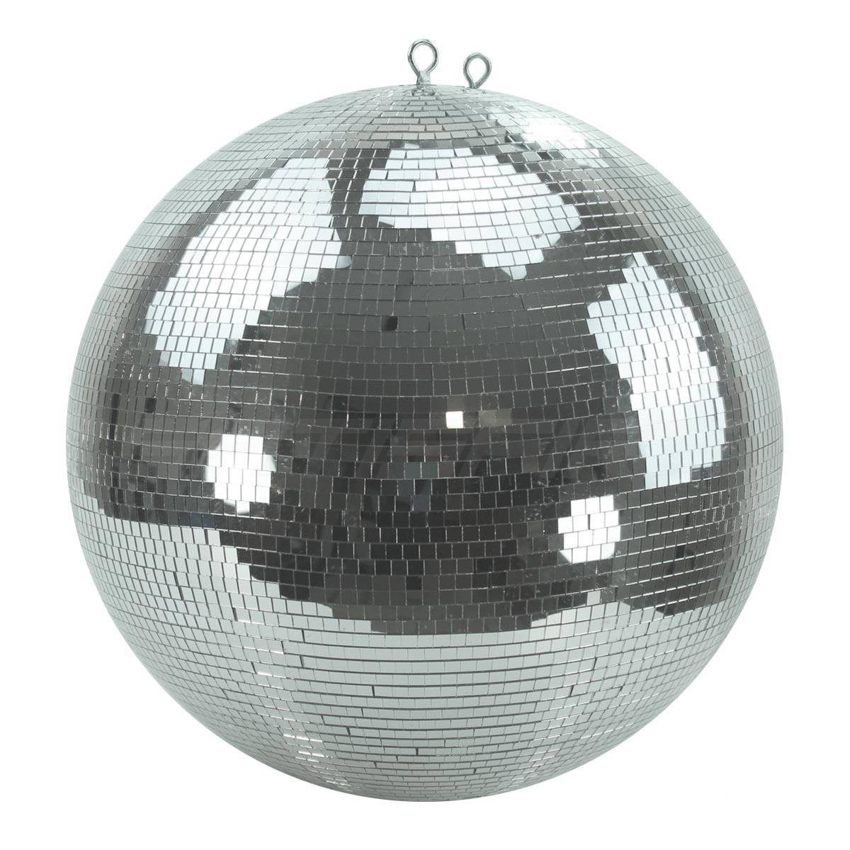 Spiegelkugel 50cm silber Safety Discokugel Mirrorball Disko Partykugel Dekokugel