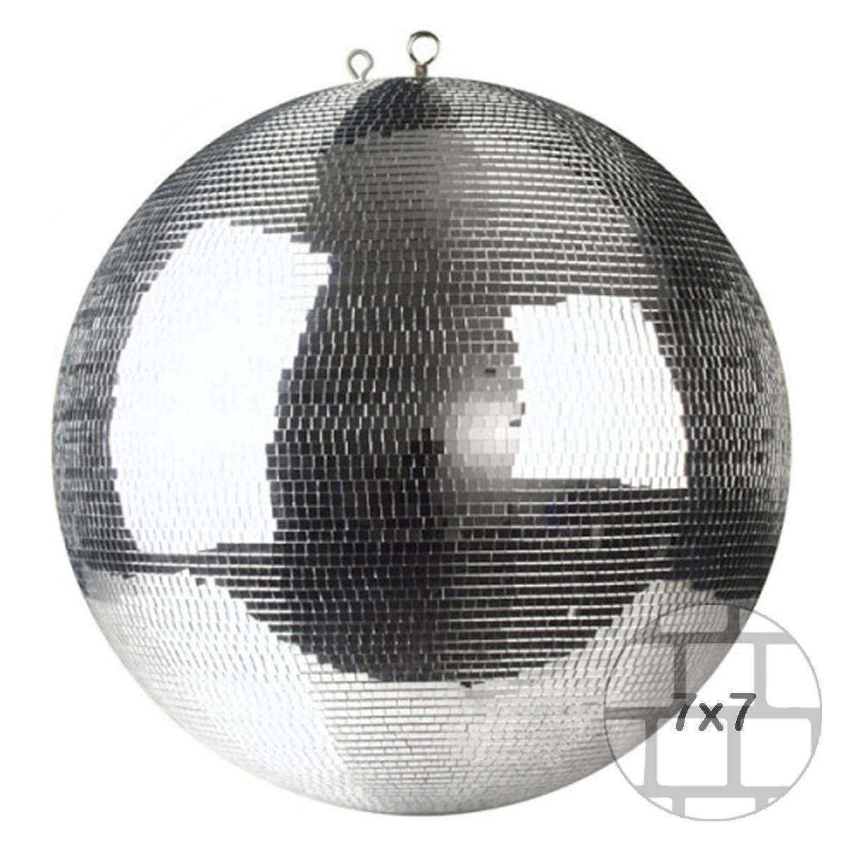 Spiegelkugel 50cm silber Safety Discokugel Mirrorball Disko partykugel PREMIUM