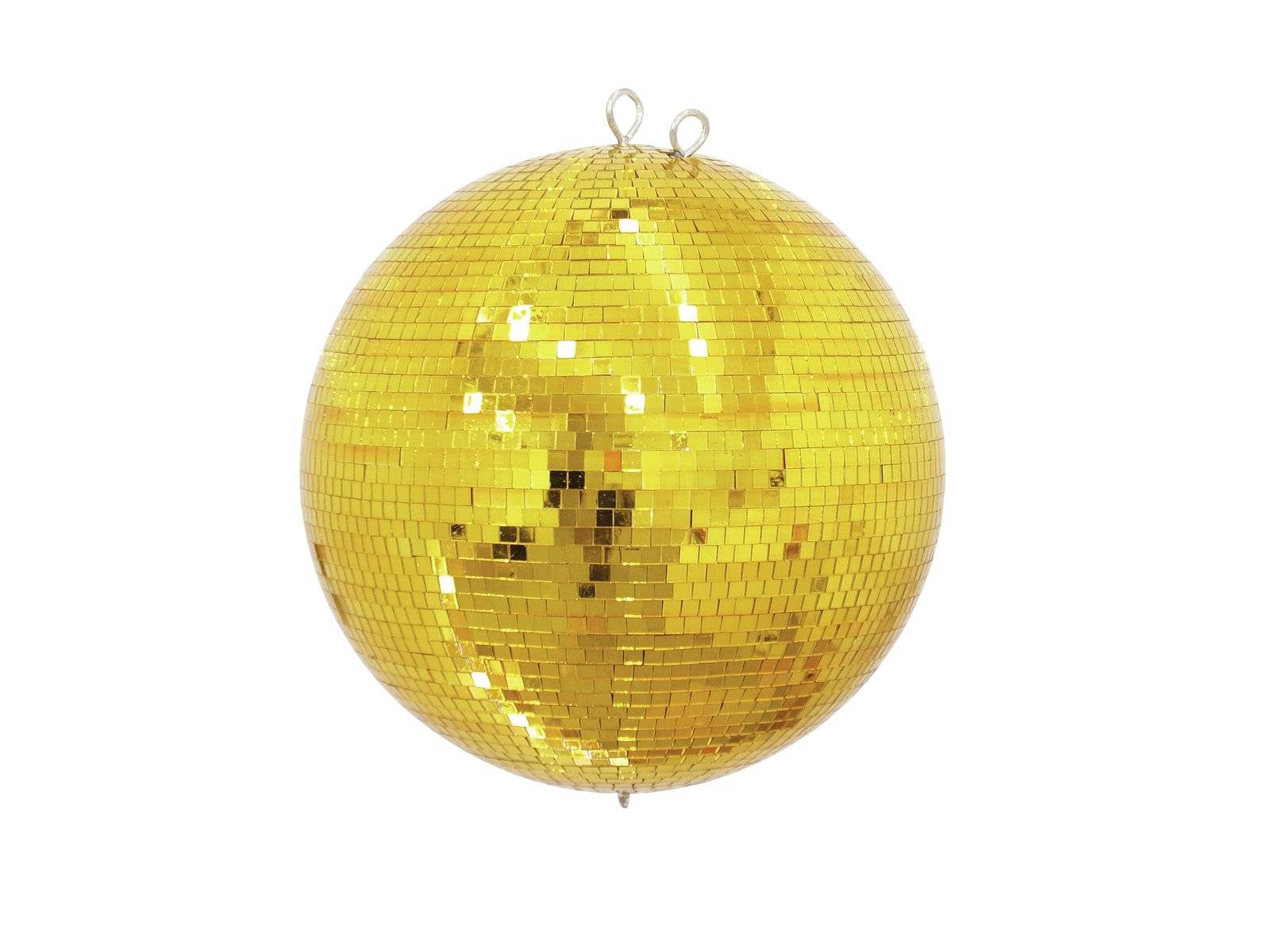 Spiegelkugel 50cm gold Discokugel Mirrorball Disko Partykugel Dekokugel