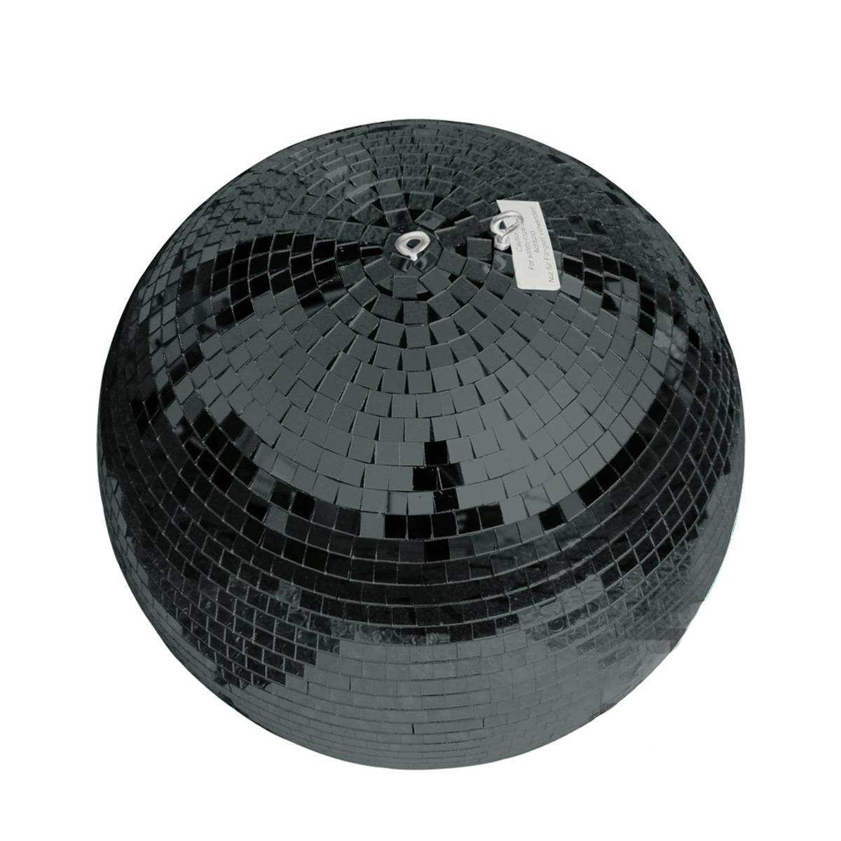 Spiegelkugel 40cm schwarz Discokugel Mirrorball Disko partykugel Dekokugel