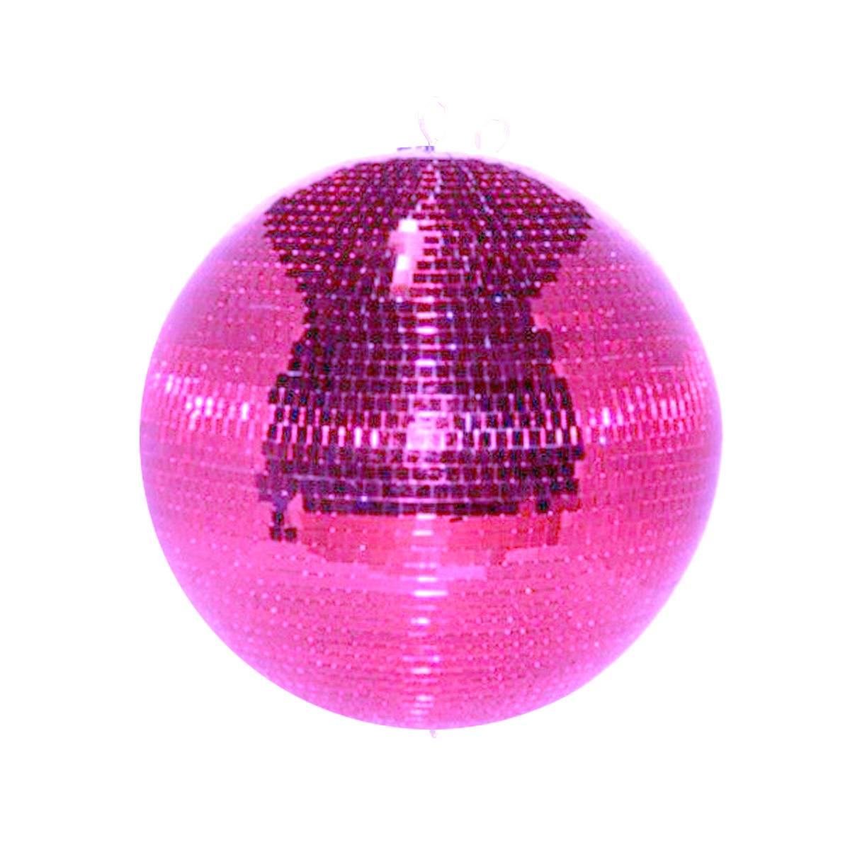 Spiegelkugel 50cm pink Discokugel Mirrorball Disko Partykugel Dekokugel