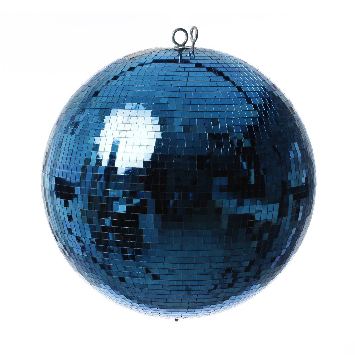 Spiegelkugel 40cm blau Safety Discokugel Mirrorball Disko Partykugel Dekokugel