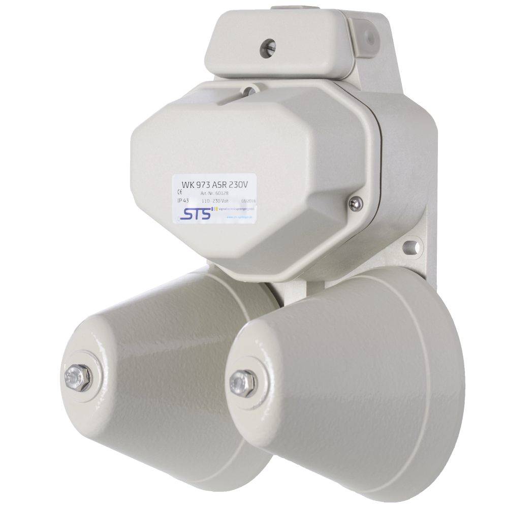 STS Außenwecker WK 973 ASR integriert, IP 43, 110 - 230VAC