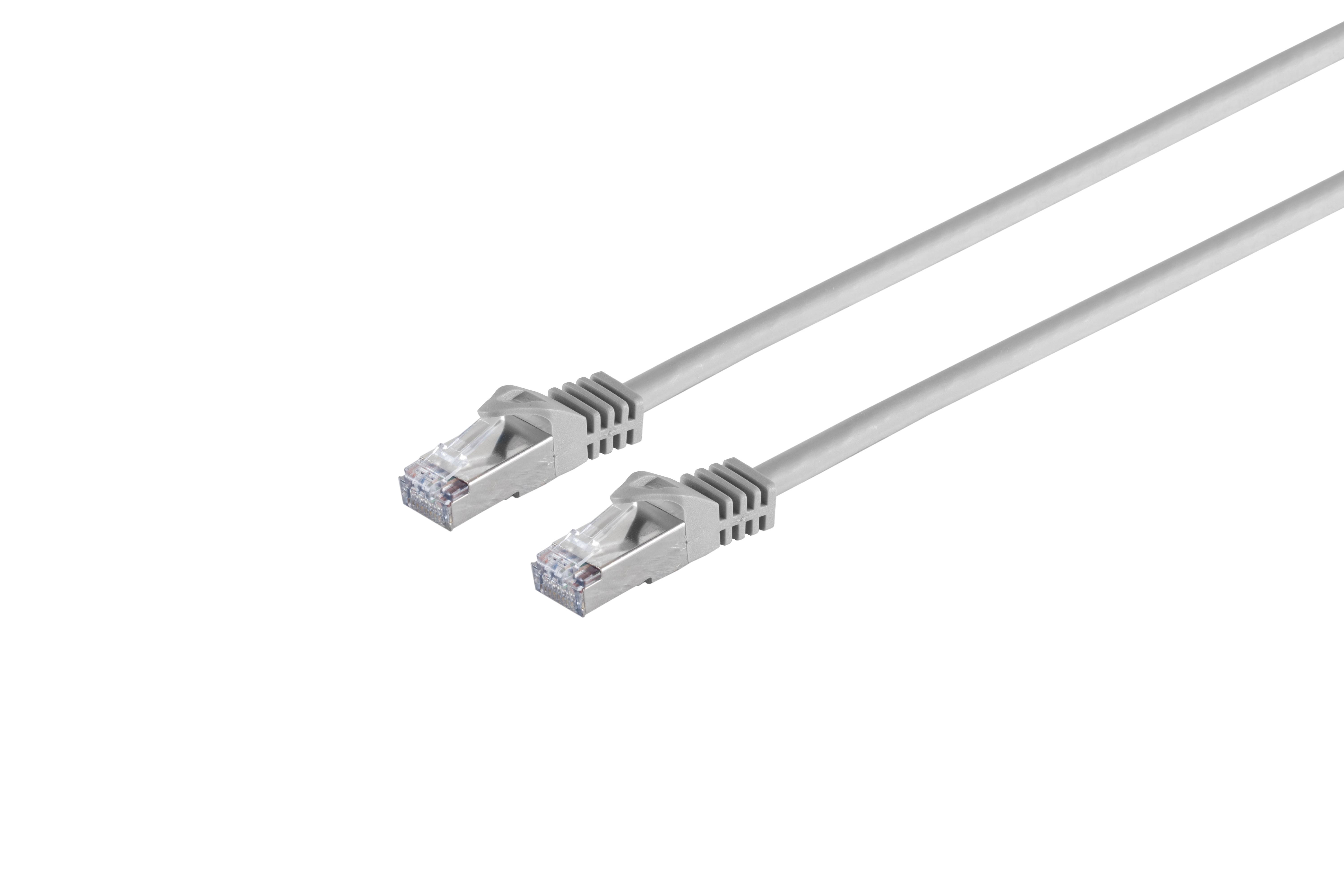 Patchkabel S/FTP Cat 7 grau 1,0m
