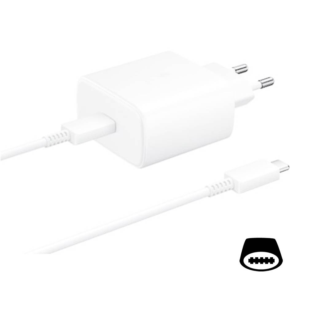 Samsung Quickl Charger EP-TA845 45W White mit USB-C kabel DA705