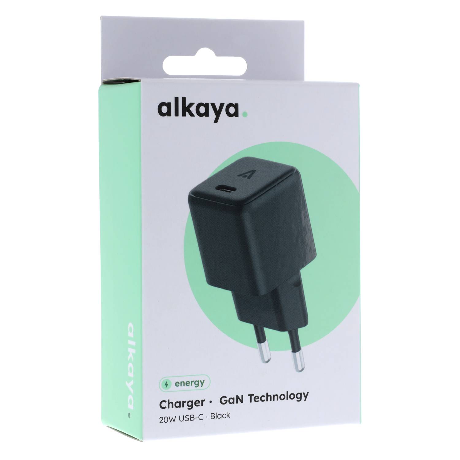 alkaya NEXUS-Laderät mit GaN-Technologie 20W schwarz
