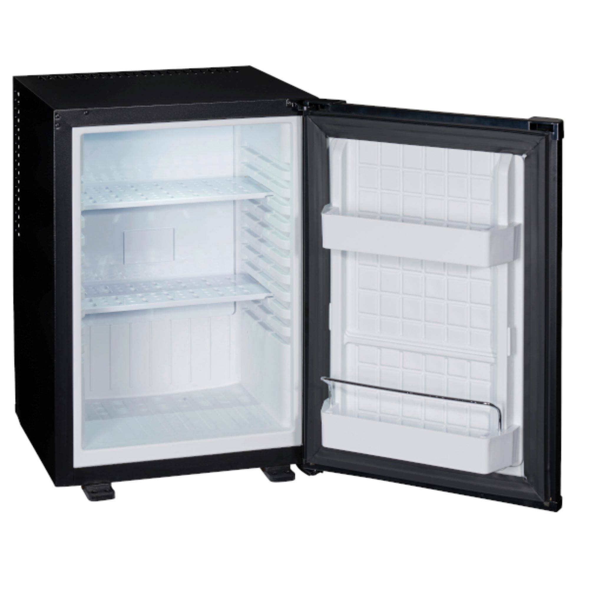 PKM Hotel Mate MC40E Semi-Konduktor-Kühlschrank 34 L geräuschlos leise schwarz
