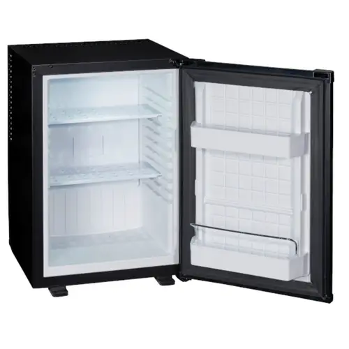 PKM Hotel Mate MC40E Semi-Konduktor-Kühlschrank 34 L geräuschlos leise schwarz PKM Hotel Mate MC40E Semi-Konduktor-Kühlschrank 34 L geräuschlos leise schwarz